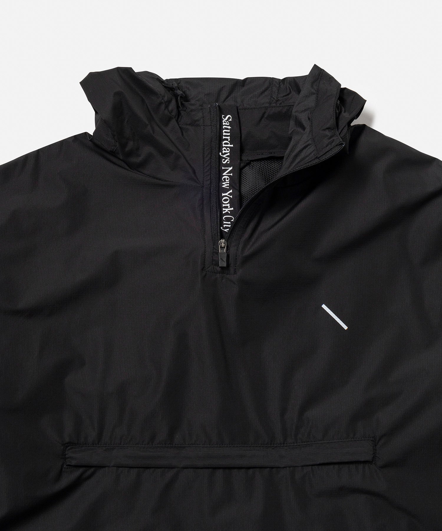 PERTEX QUANTUM AIR Packable Quarter Zip Hoodie | Saturdays