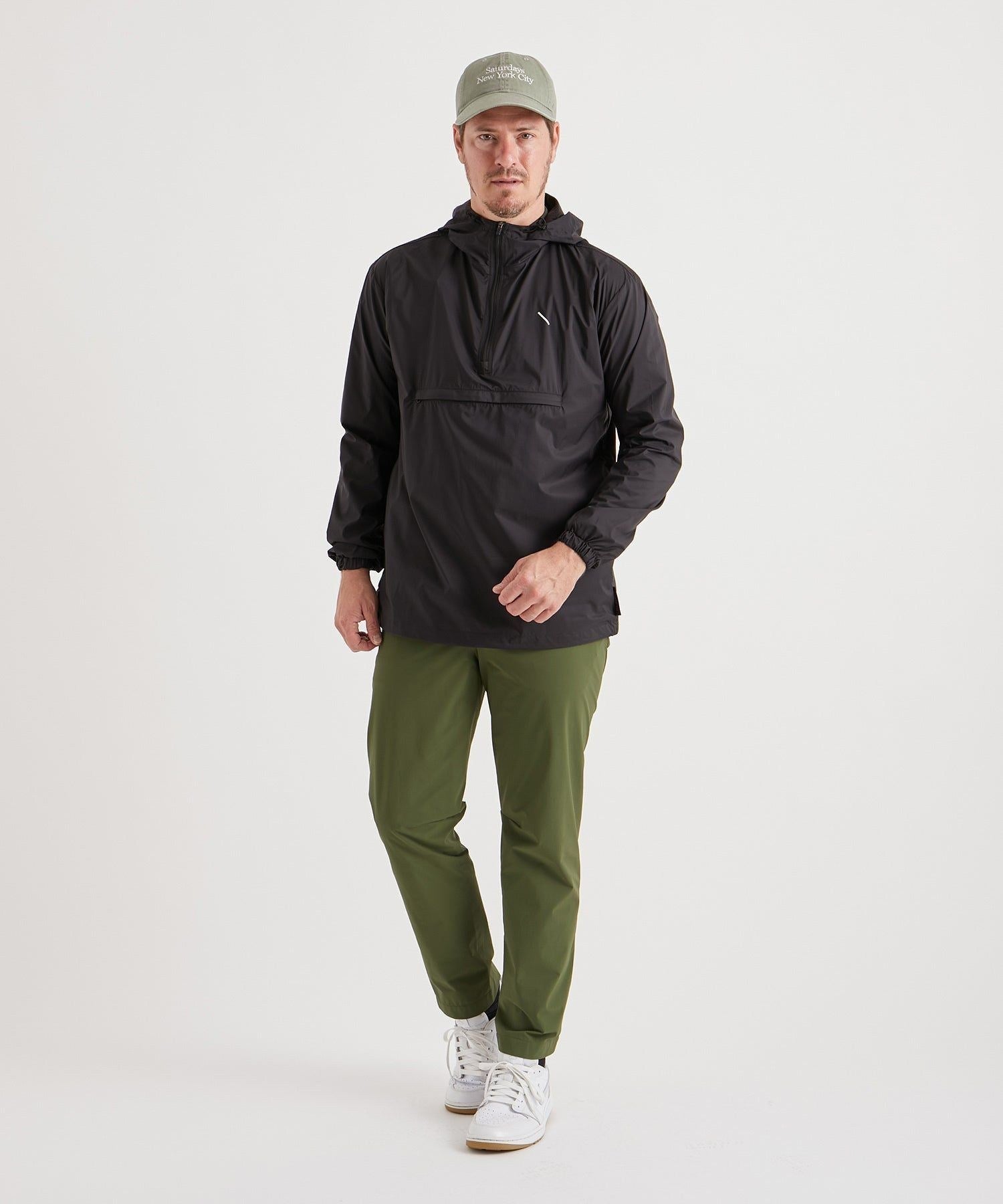 PERTEX QUANTUM AIR Packable Quarter Zip Hoodie