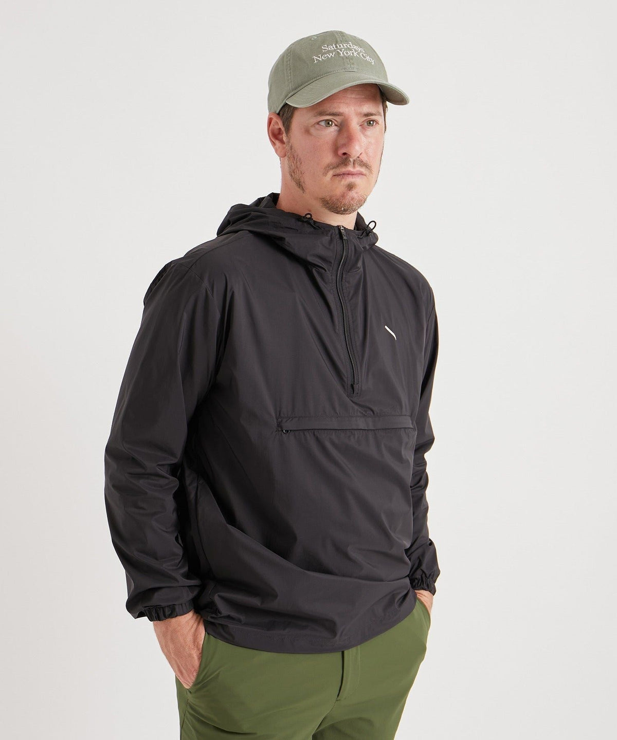 PERTEX QUANTUM AIR Packable Quarter Zip Hoodie