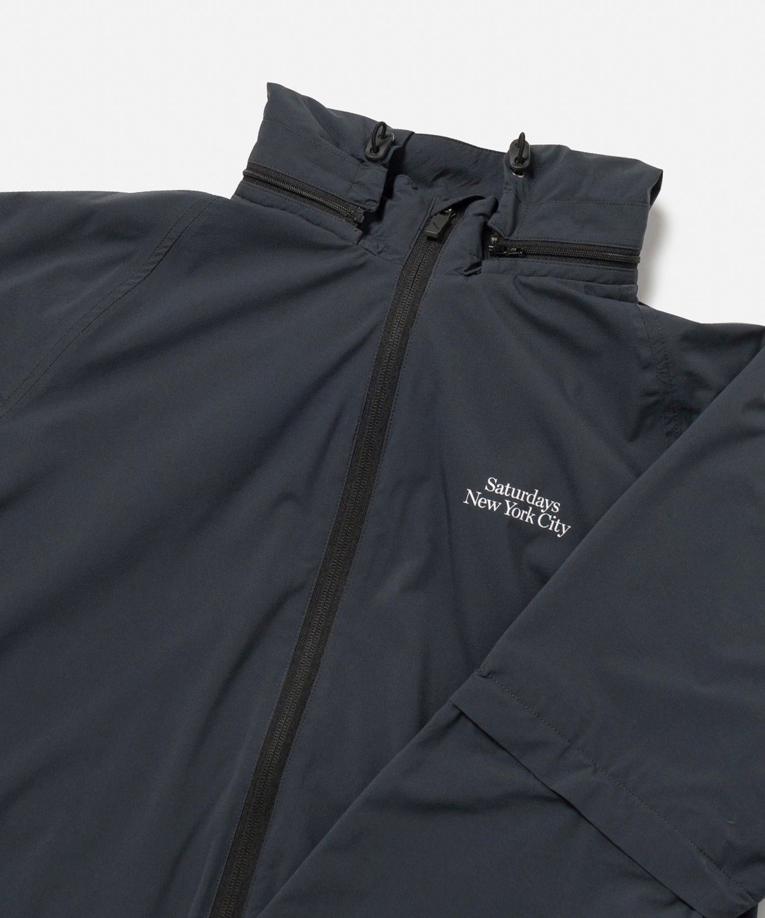 Water Repellent Stretch Woven Zip Hoodie | Saturdays NYC Japan