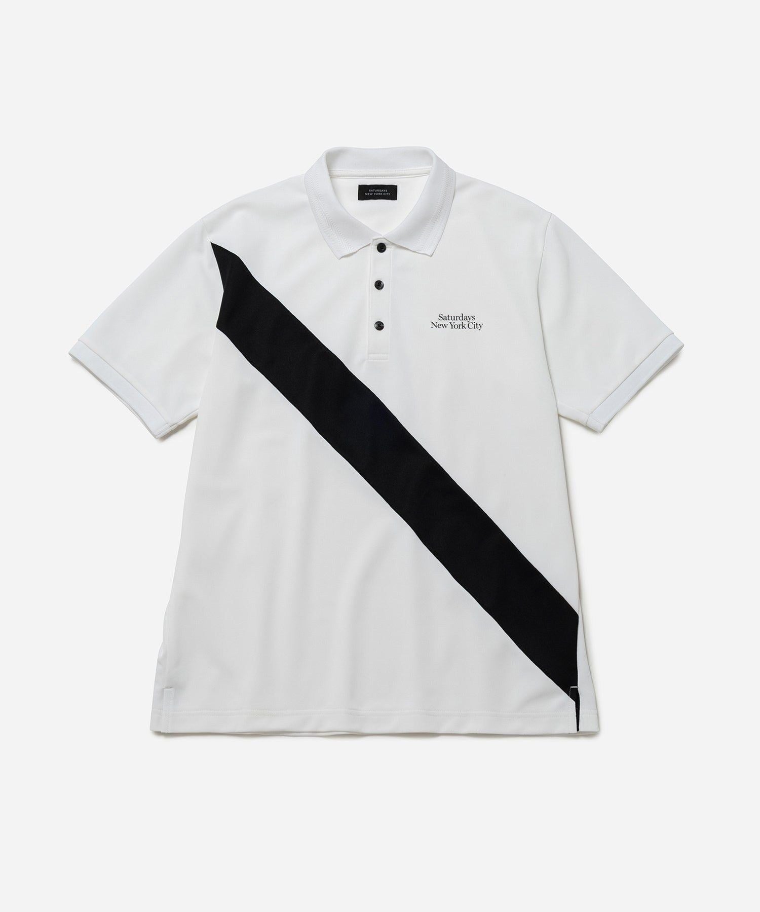 Cupro Pique SS Polo | Saturdays NYC Japan