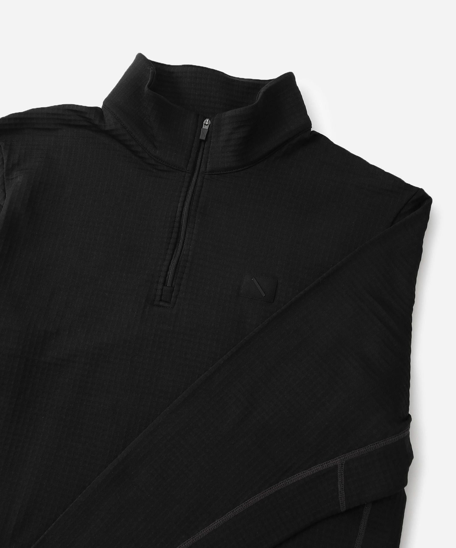 Golfickers Half Zip Stretch Shirts 黒 M ゴルフィッカーズHalf Zip