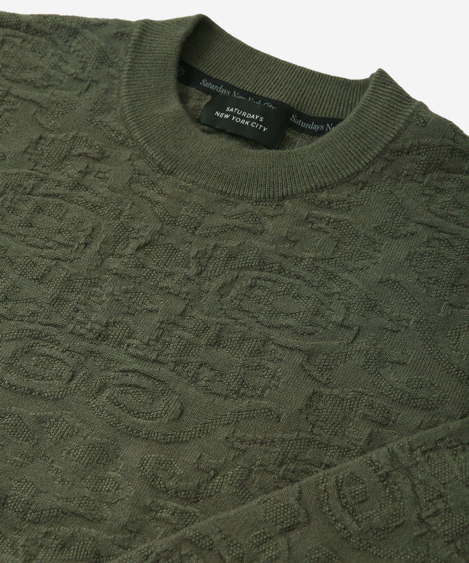 womens Jacquard Knit | Saturdays NYC Japan