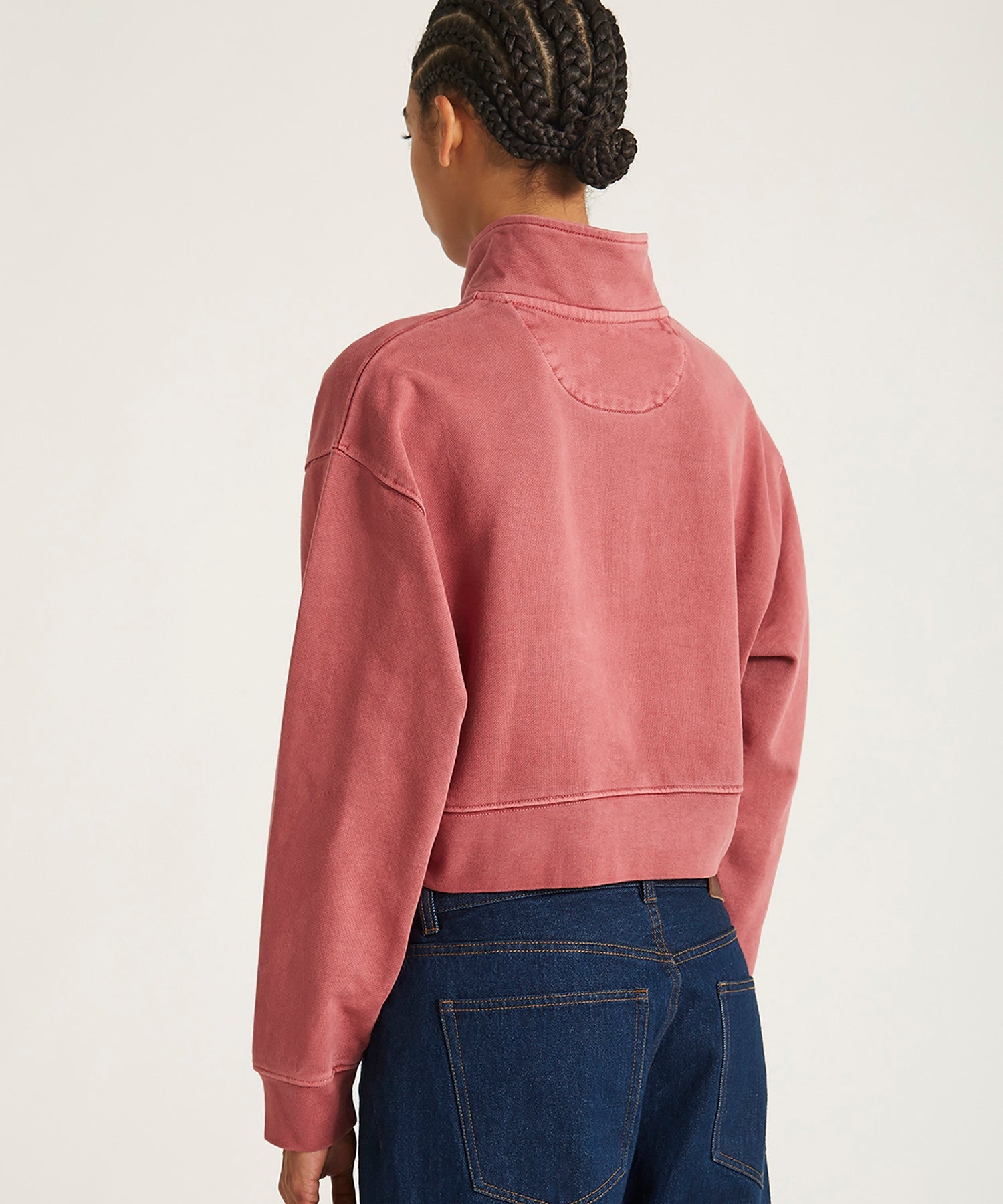 Eldridge Fundamental Cropped Quarter Zip