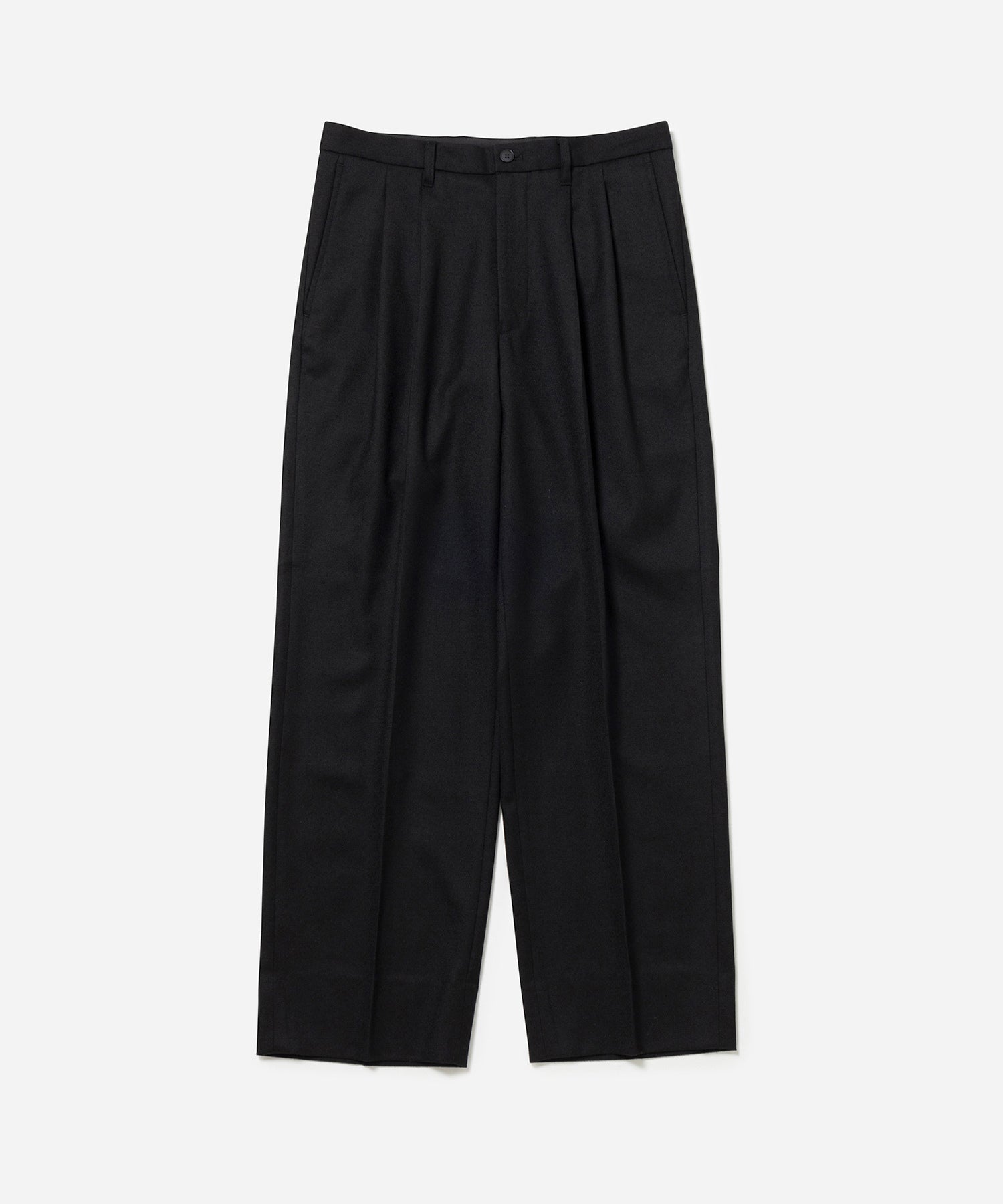 WOOL SAXONY 2TUCK SLACKS | Saturdays NYC Japan