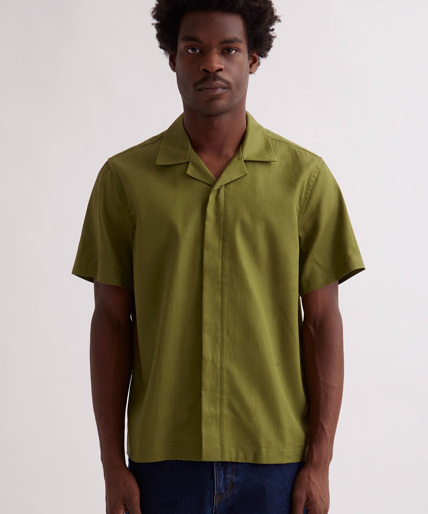 York Camp Collar Ss Shirt