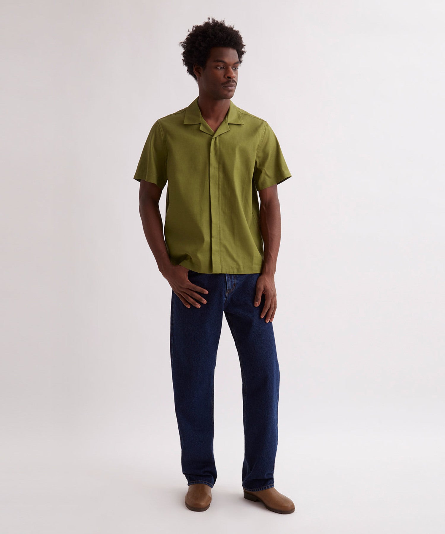 York Camp Collar Ss Shirt