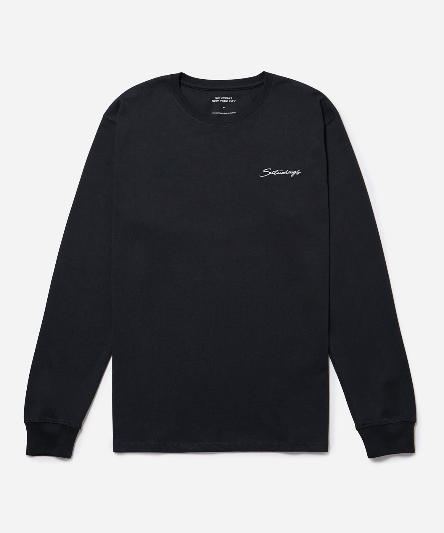 Saturdays Embroidered Standard Ls Tee