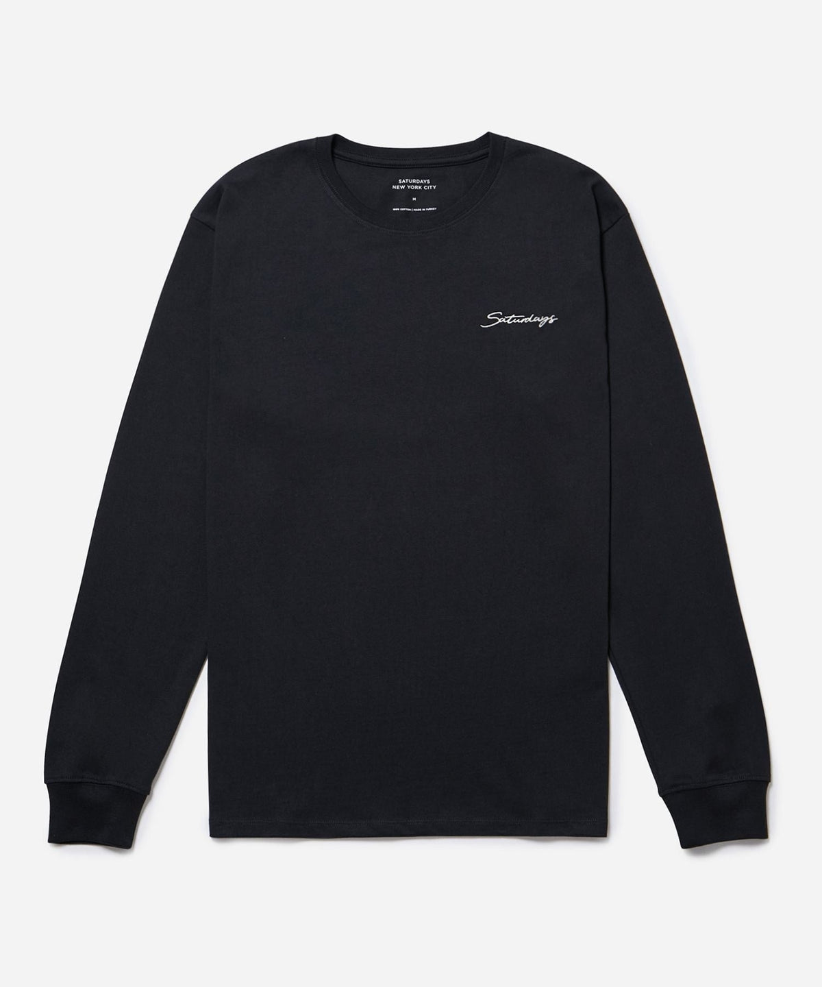Saturdays Embroidered Standard Ls Tee