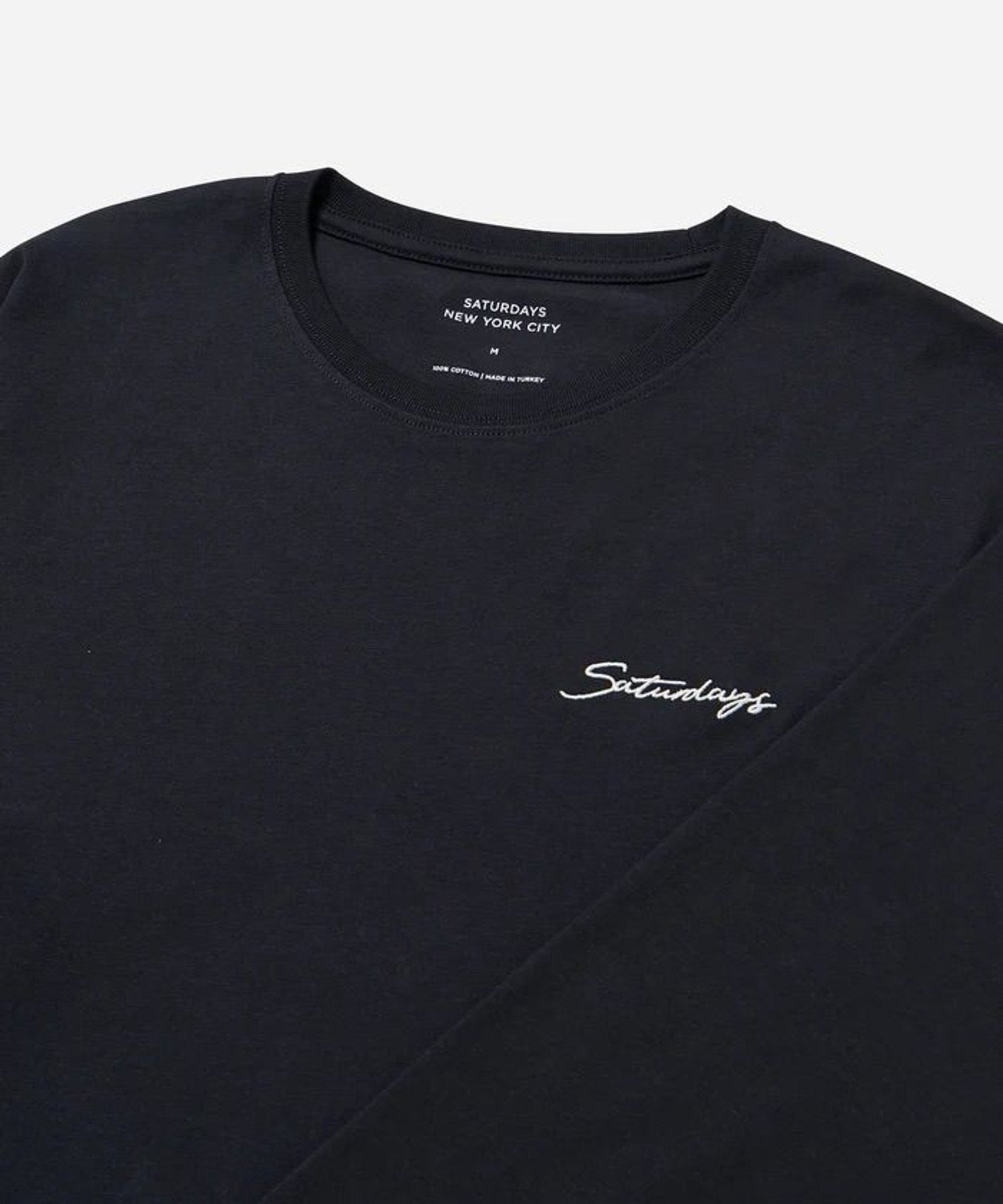 Saturdays Embroidered Standard Ls Tee | Saturdays NYC Japan