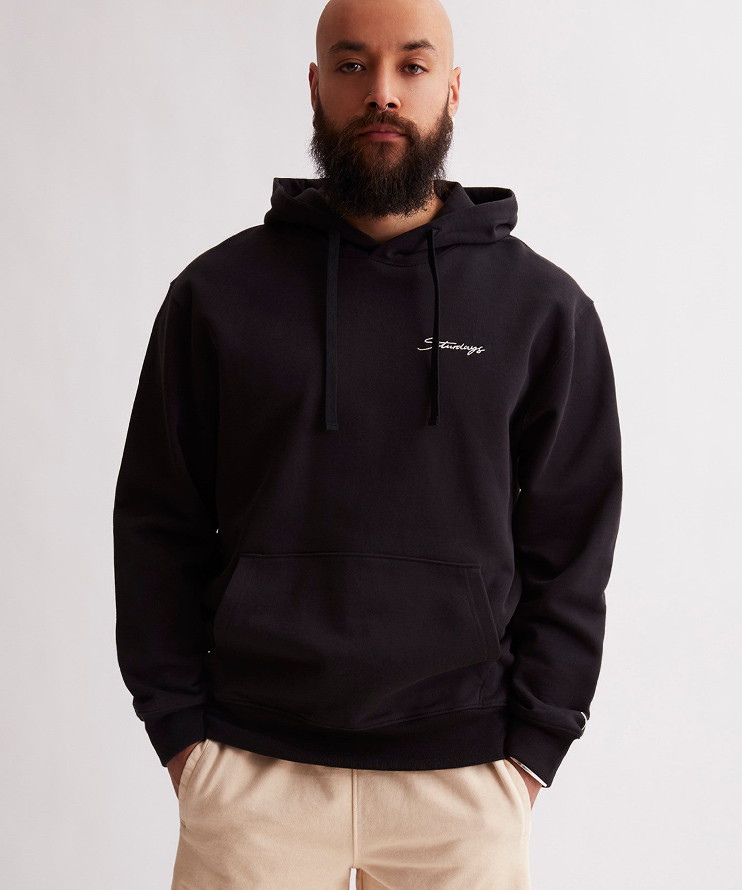 Ditch Script Embroidered Hoodie