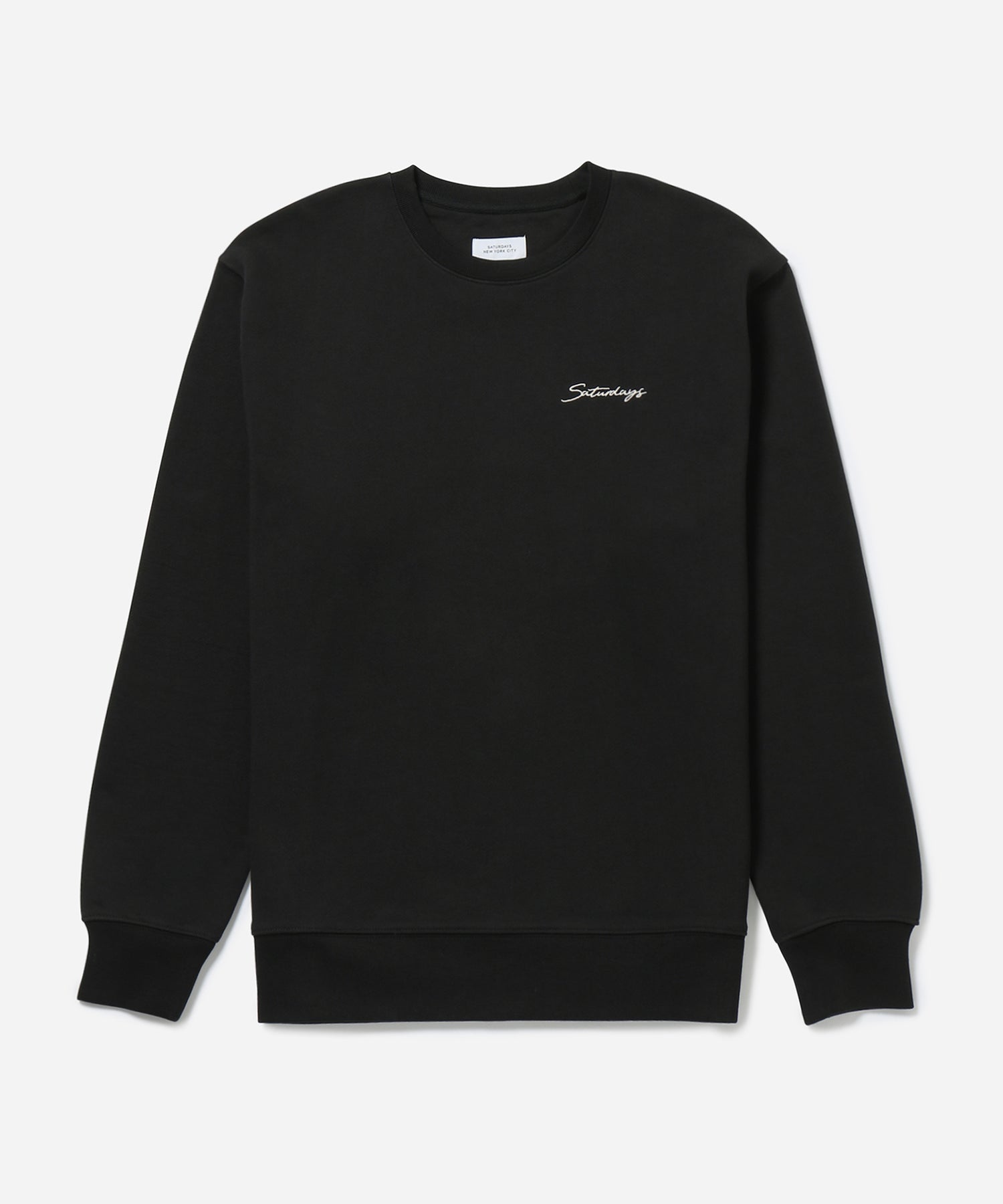 Bowery Script Embroidered Crew | Saturdays NYC Japan