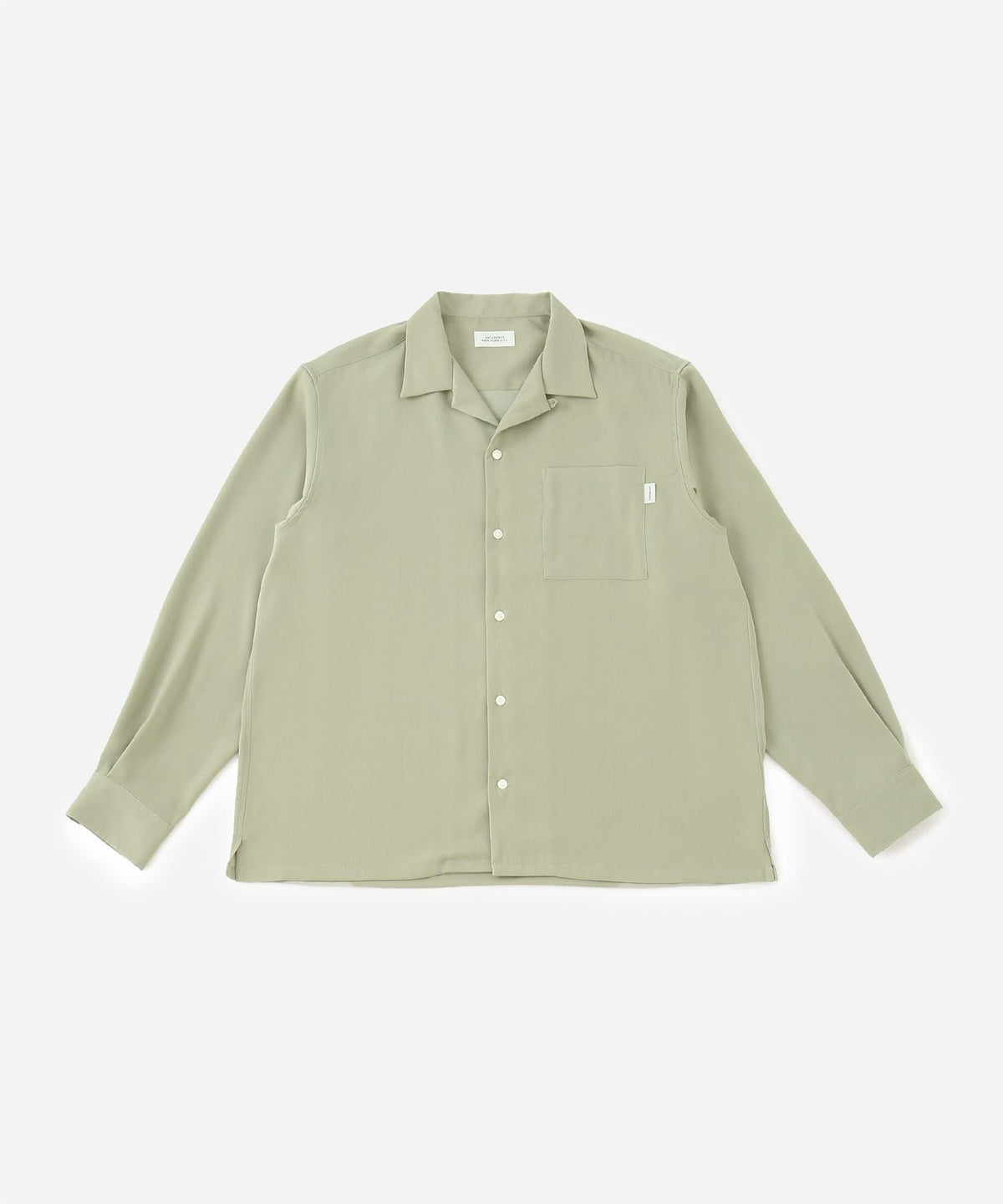 Marco Peach Skin Open Collar LS Shirt
