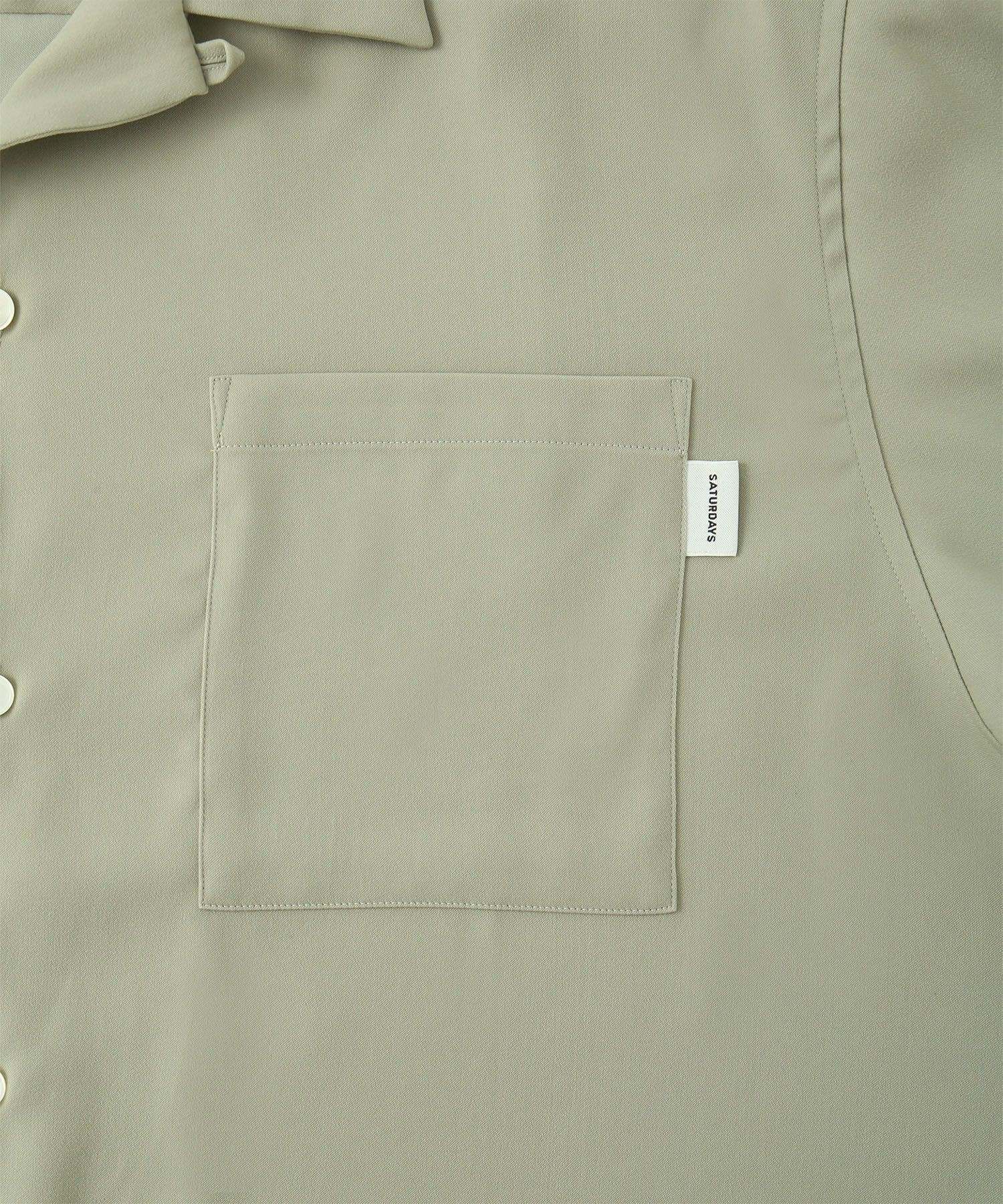 Marco Peach Skin Open Collar LS Shirt
