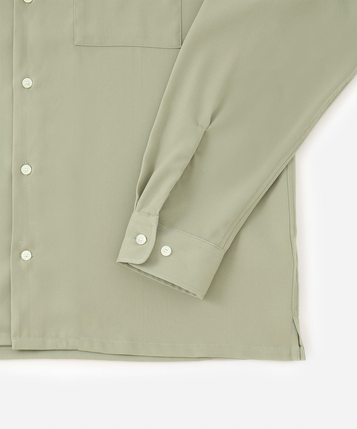 Marco Peach Skin Open Collar LS Shirt