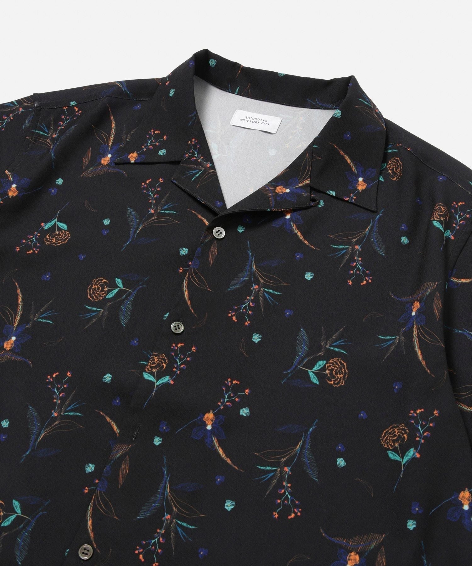 Canty Floral Print SS Shirt | Saturdays NYC Japan