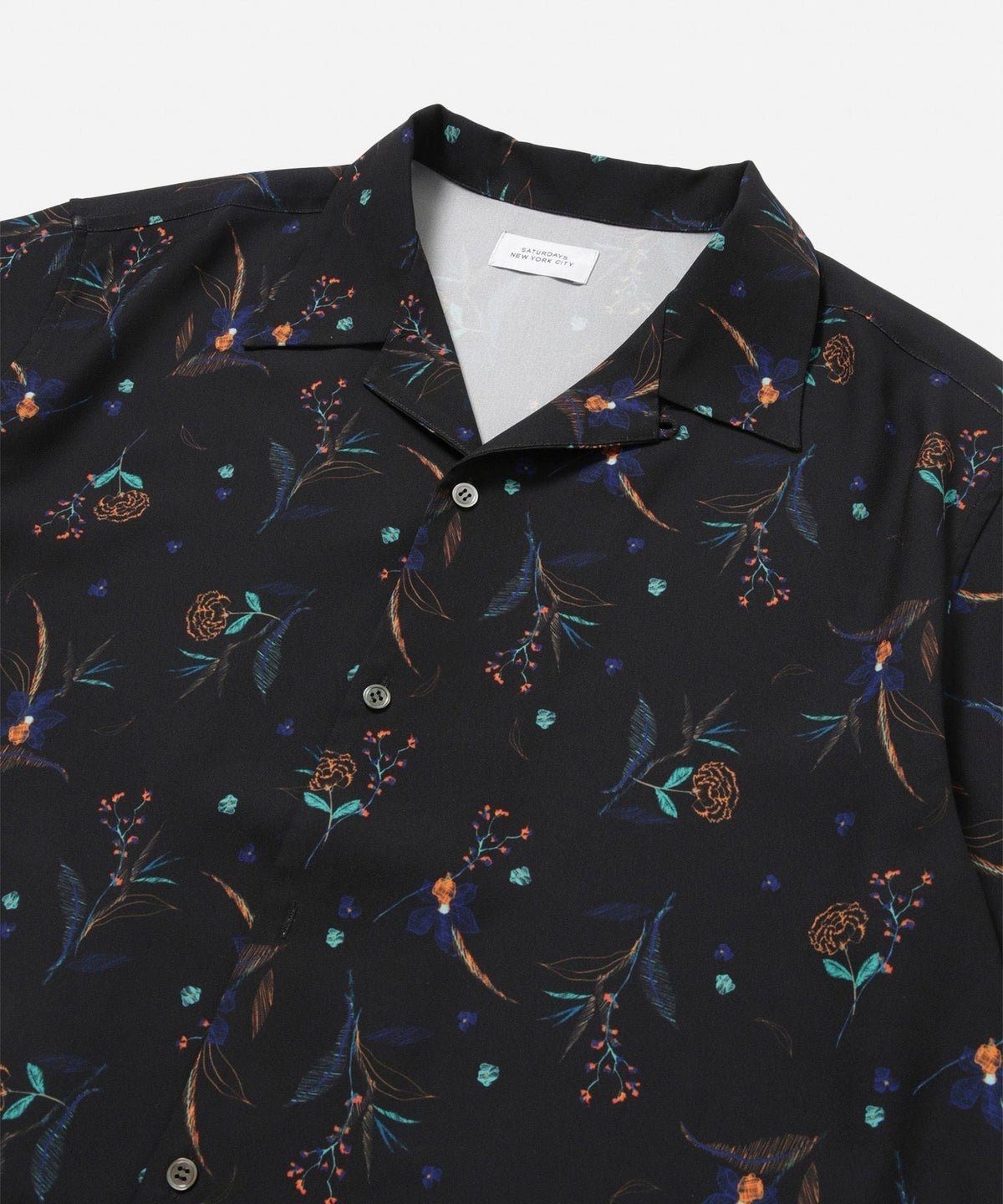 Canty Floral Print SS Shirt