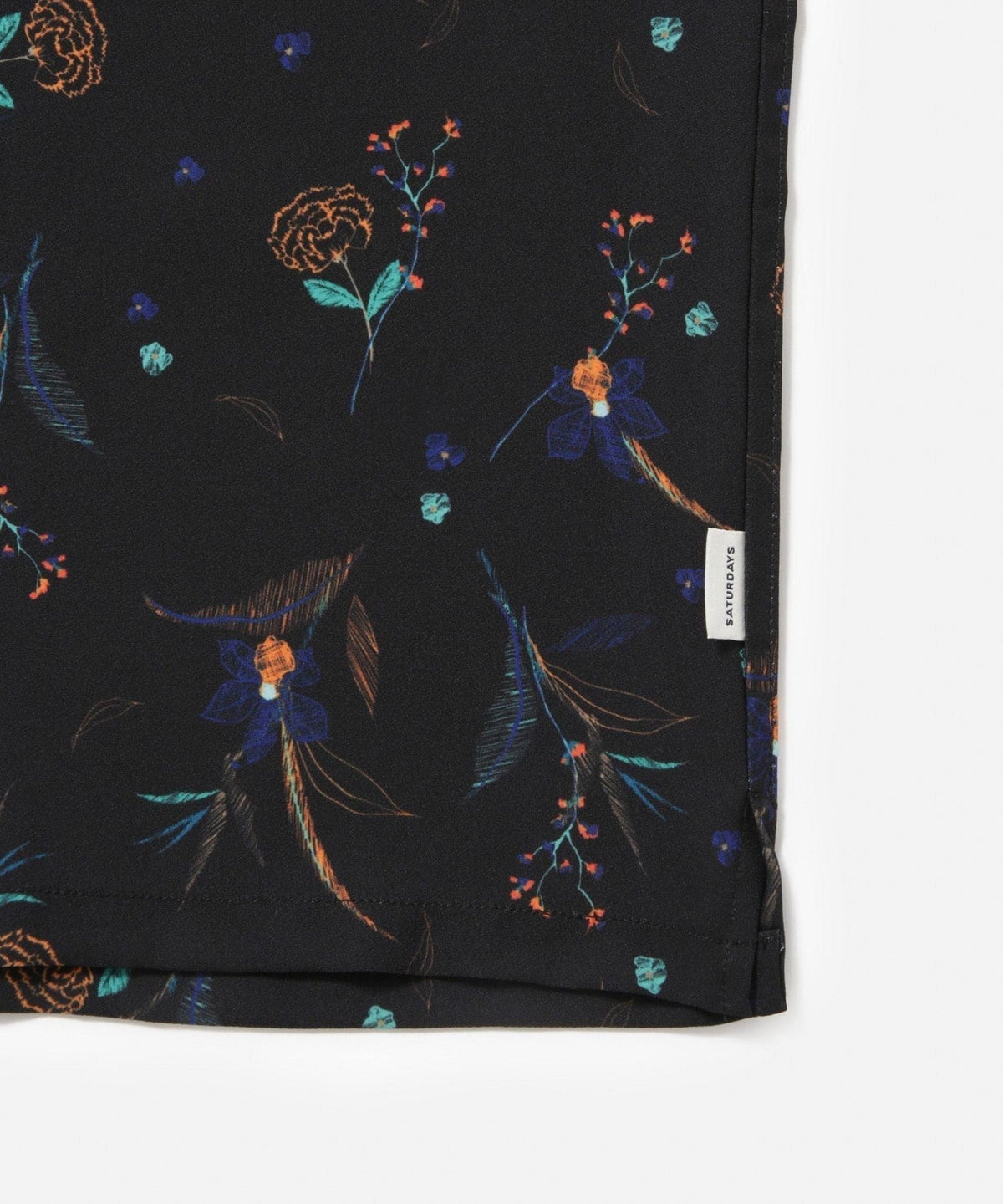 Canty Floral Print SS Shirt