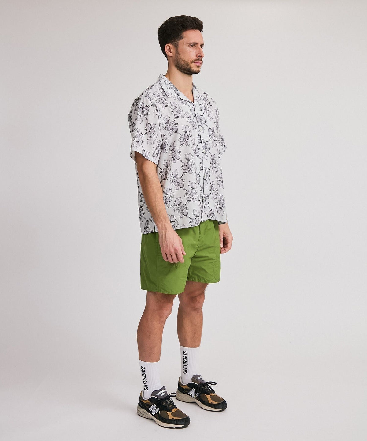 Canty Floral Print SS Shirt