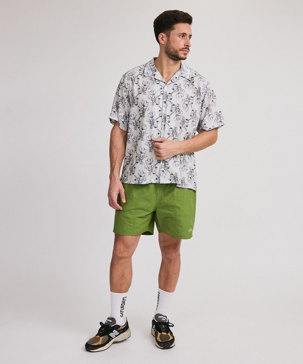 Canty Floral Print SS Shirt