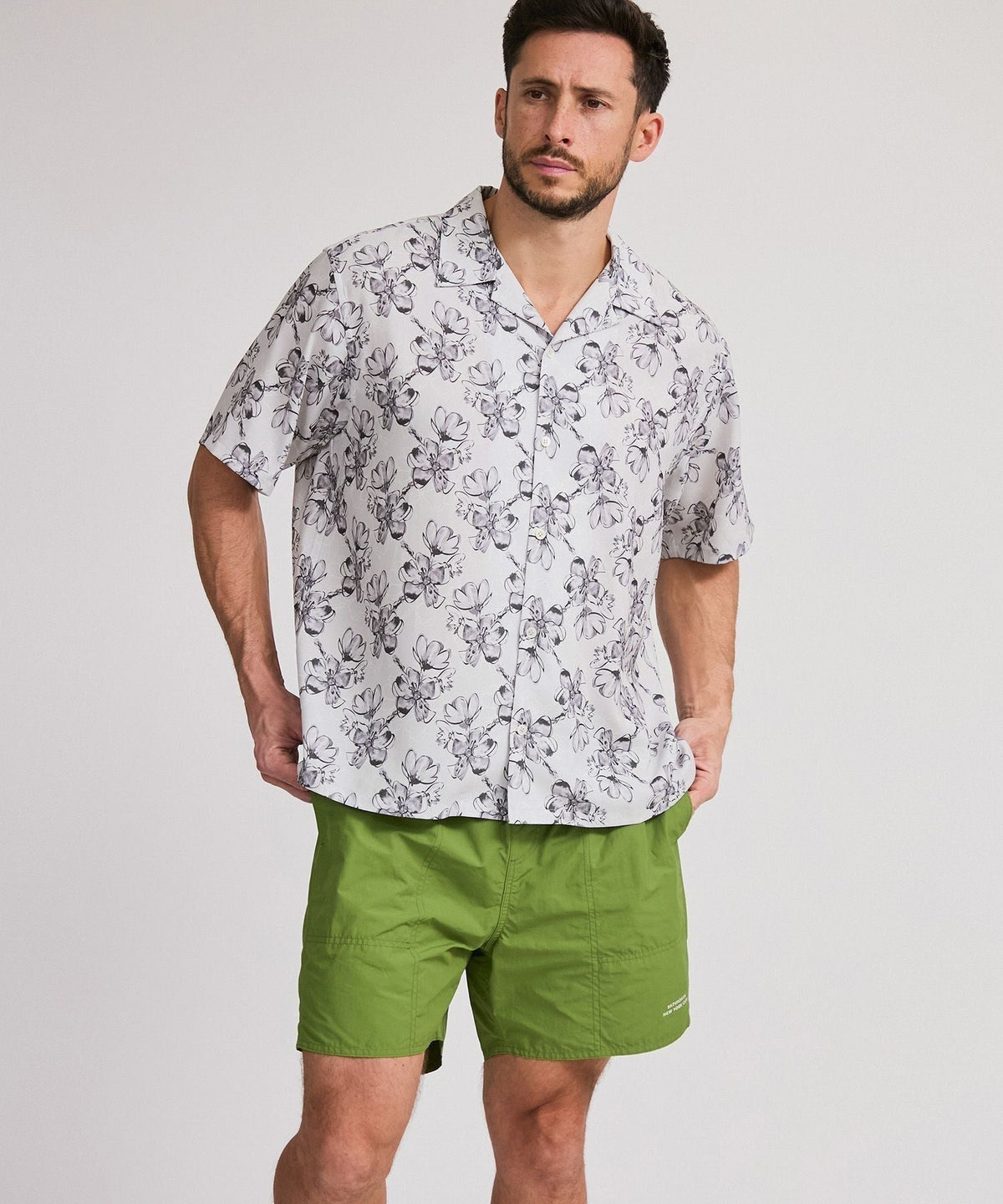 Canty Floral Print SS Shirt