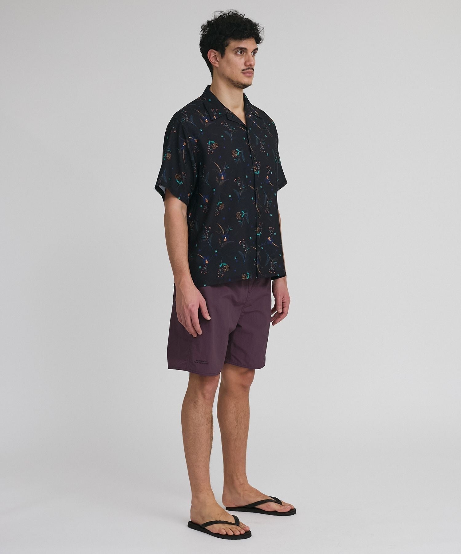 【ブラック（01）】Canty Cotton Lace Ss Shirt Canty Lace SS Shirt | Saturdays NYC Japan