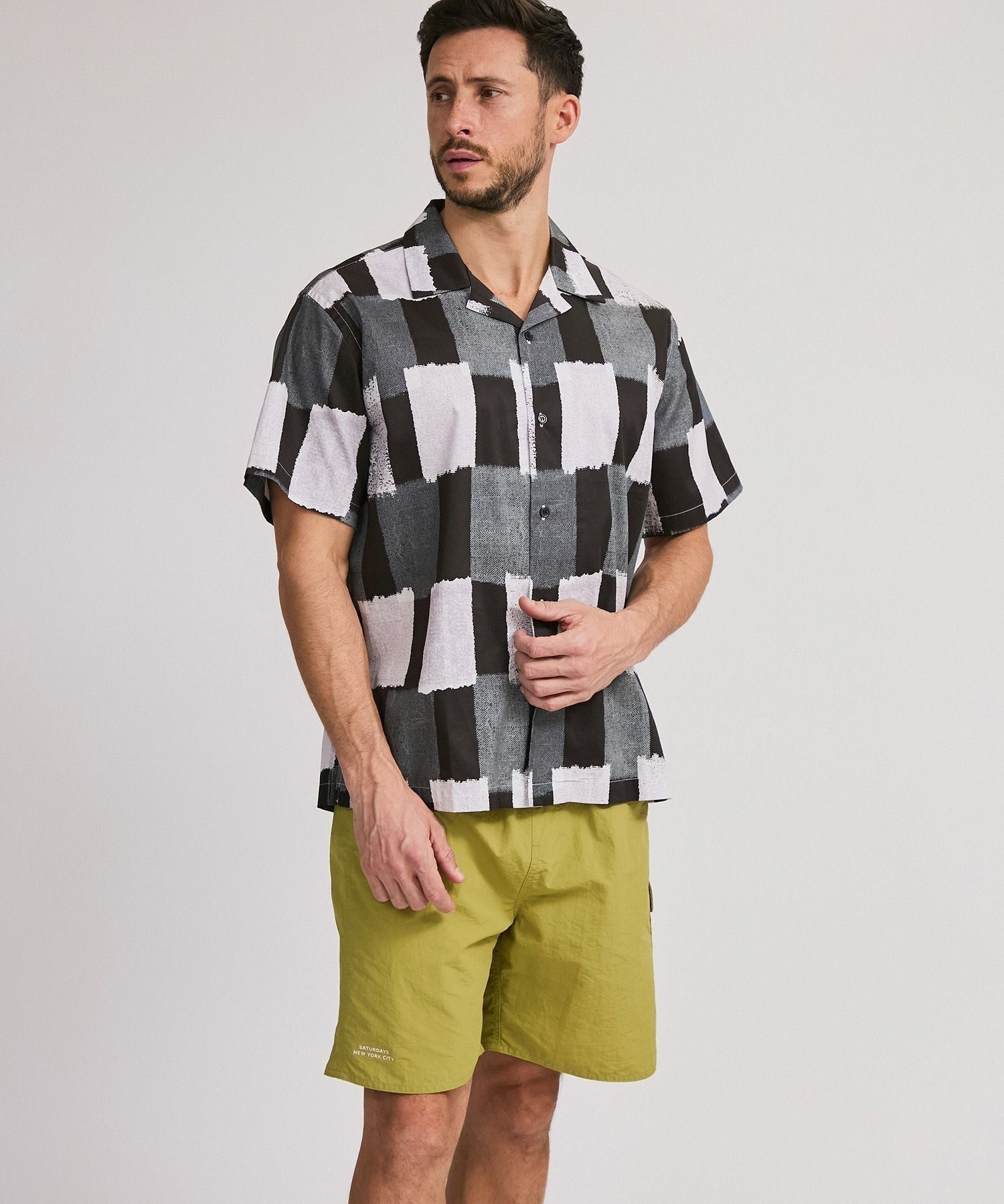 Canty Gingham SS Shirt | Saturdays NYC Japan