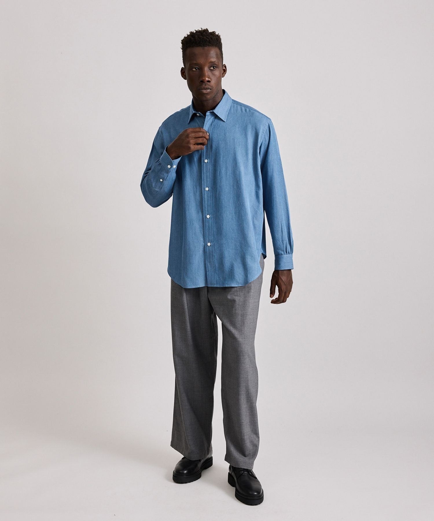 Luis Chambray LS Shirt | Saturdays NYC Japan