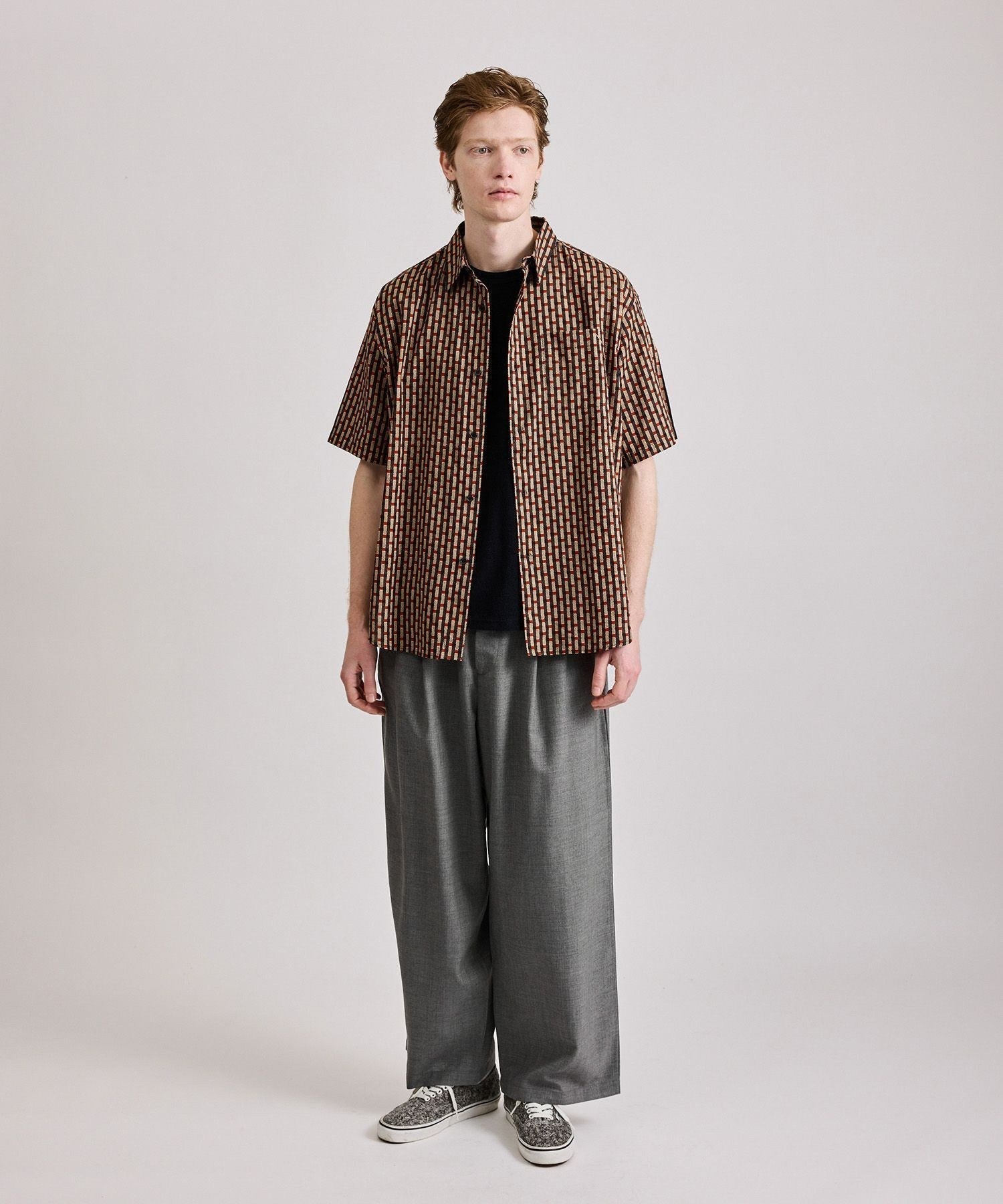 Bruce Broken Stripe SS Shirt | Saturdays NYC Japan
