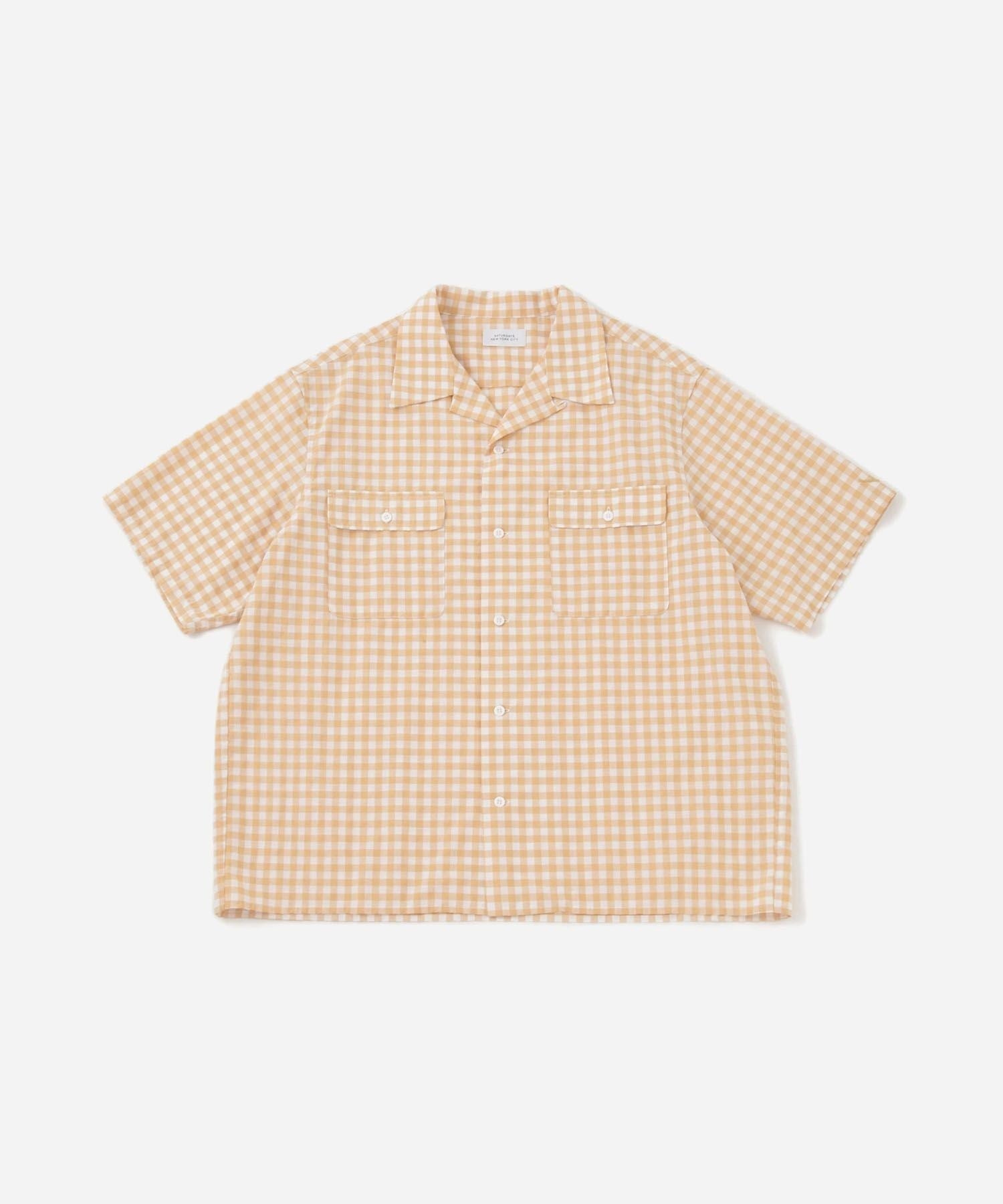 Hester Gingham Check SS Shirt | Saturdays NYC Japan