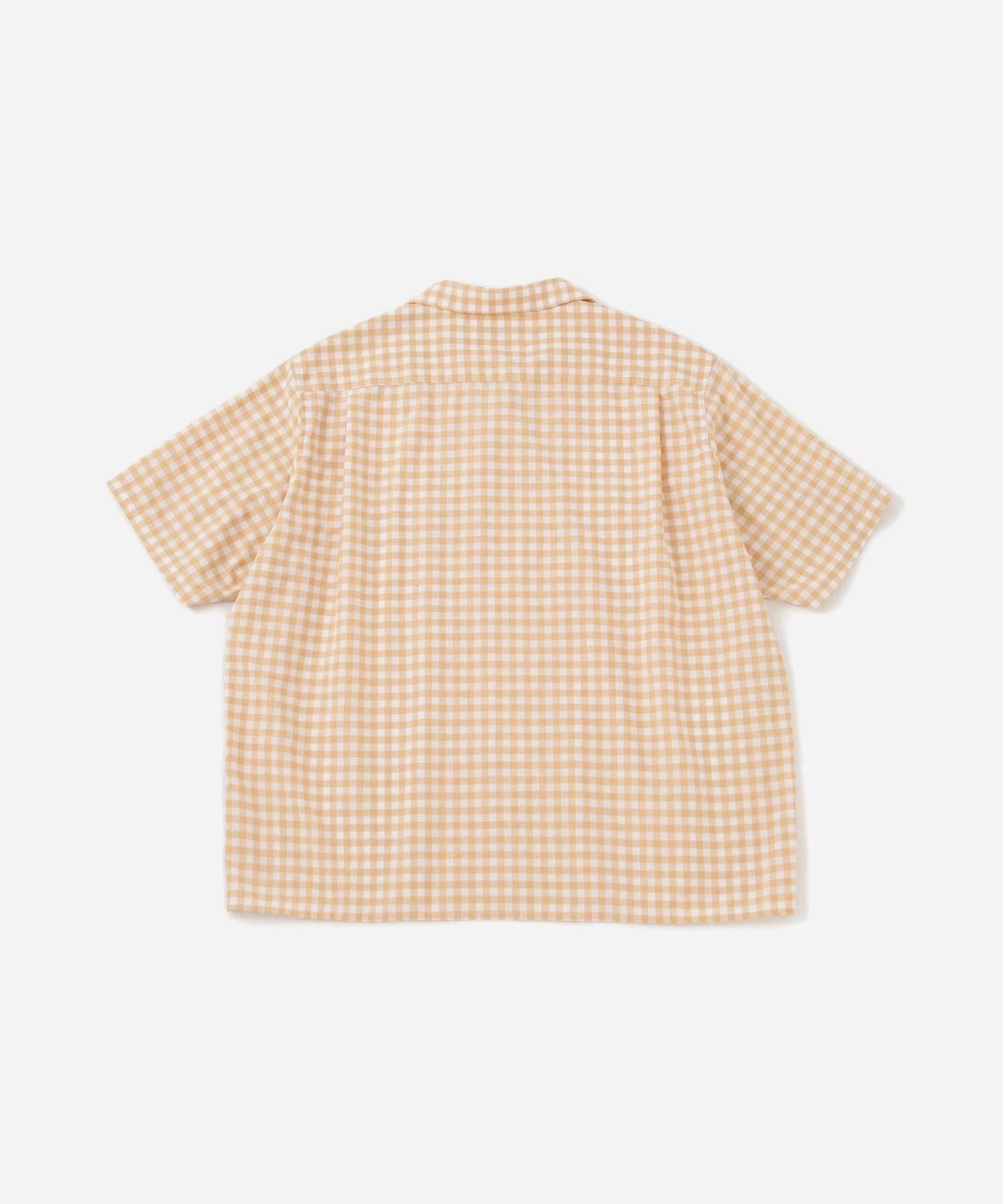 新品Hester Gingham Check Shirt Beige シャツ Hester Gingham Check SS Shirt | Saturdays NYC Japan