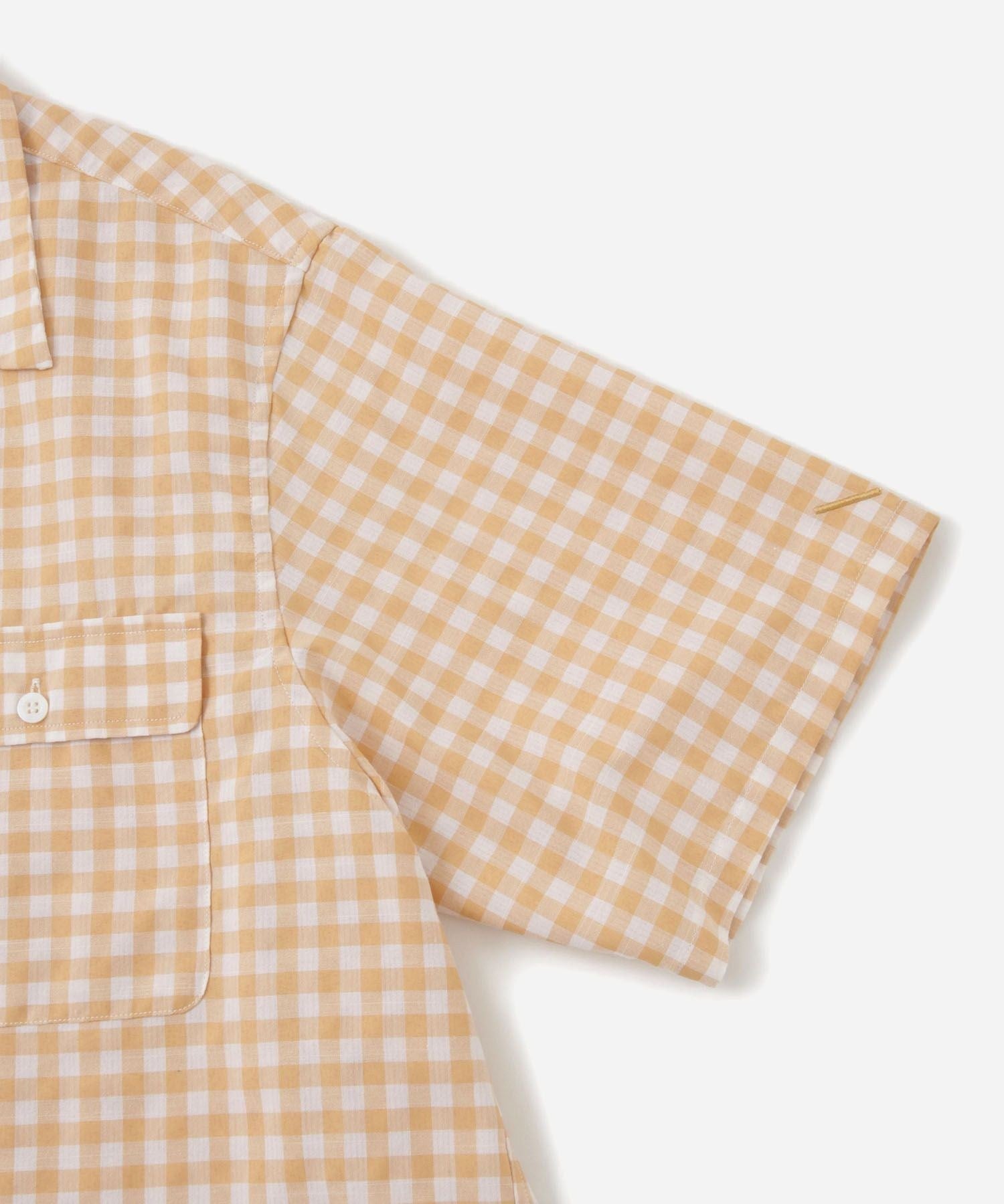 新品Hester Gingham Check Shirt Beige シャツ 新品Hester Gingham Check Shirt Beige シャツ