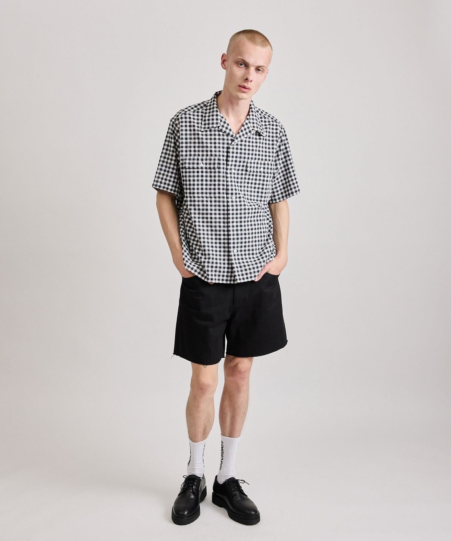 Hester Gingham Check SS Shirt | Saturdays NYC Japan