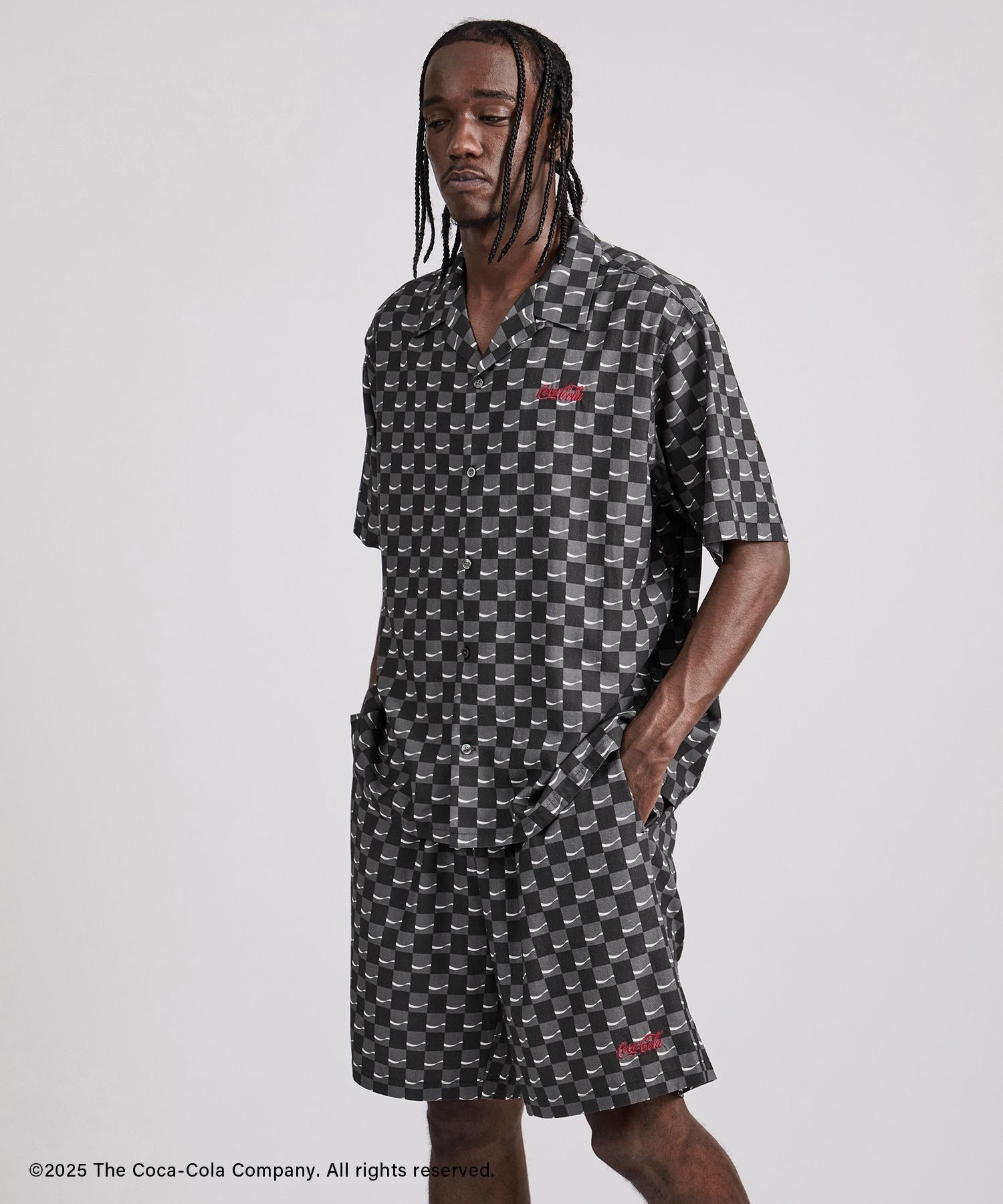 Coca-Cola 70s DRD All Over Printed Shirt | Saturdays NYC Japan