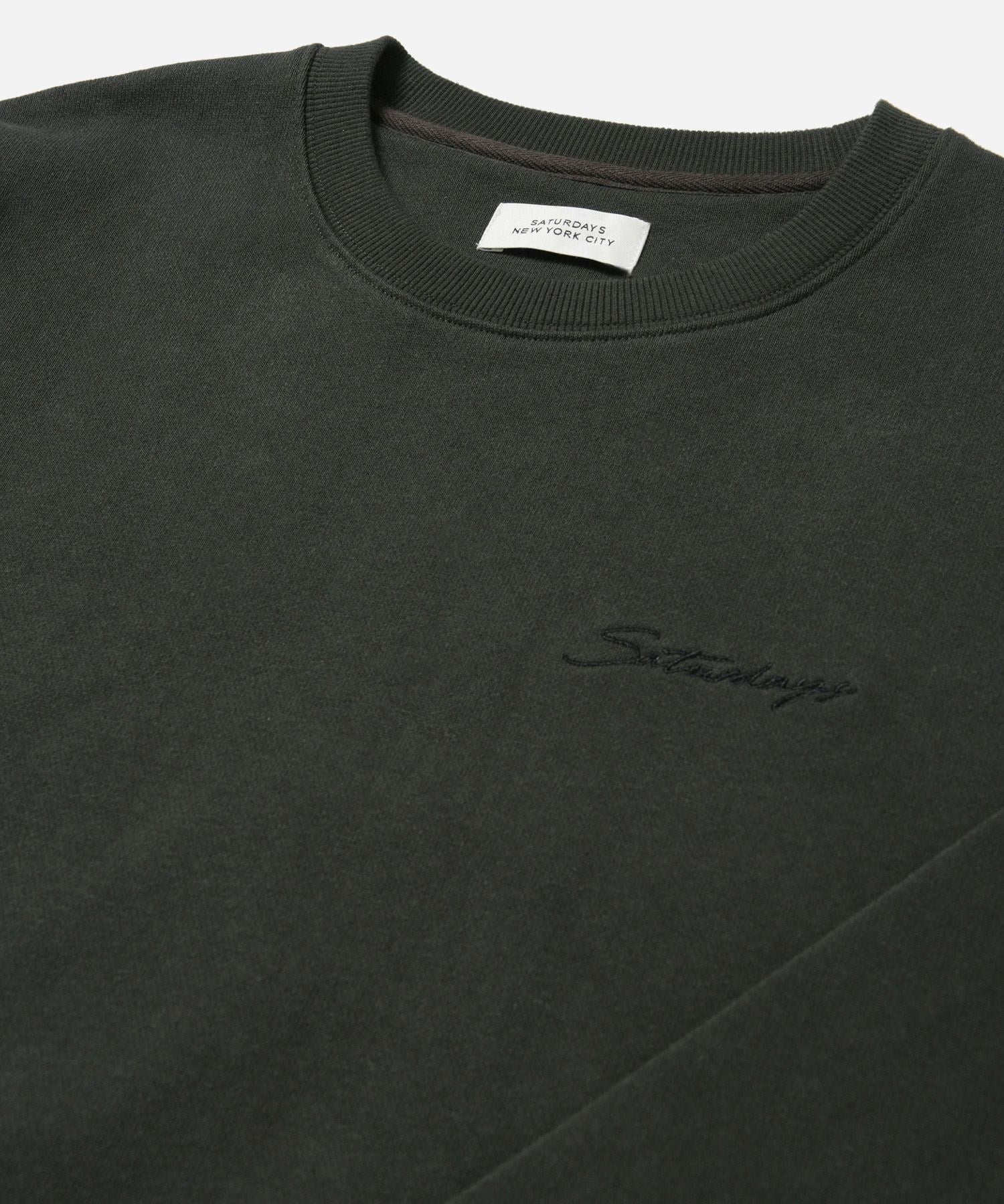 Bowery Script Emb Sweatshirt