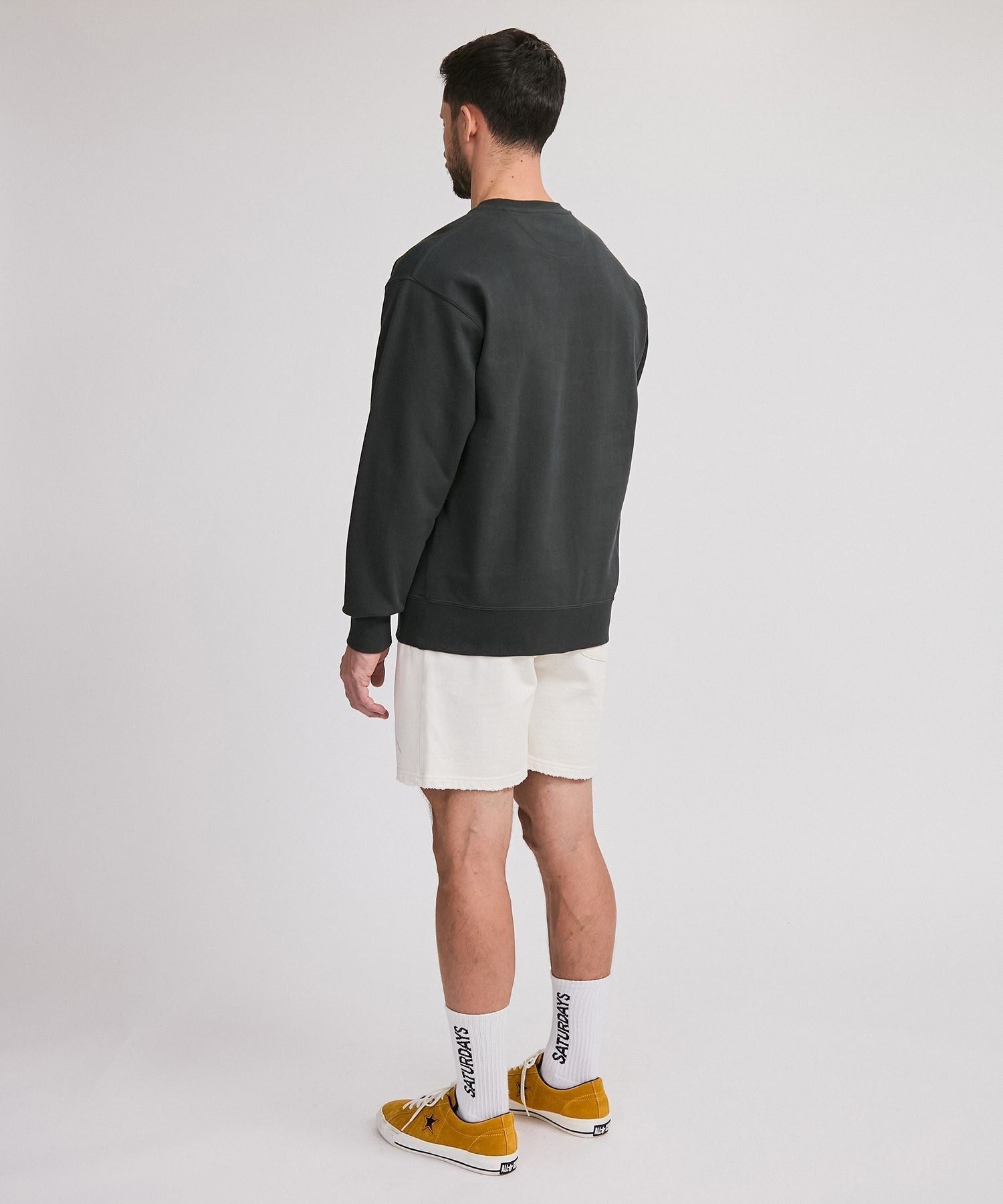 Bowery Script Emb Sweatshirt