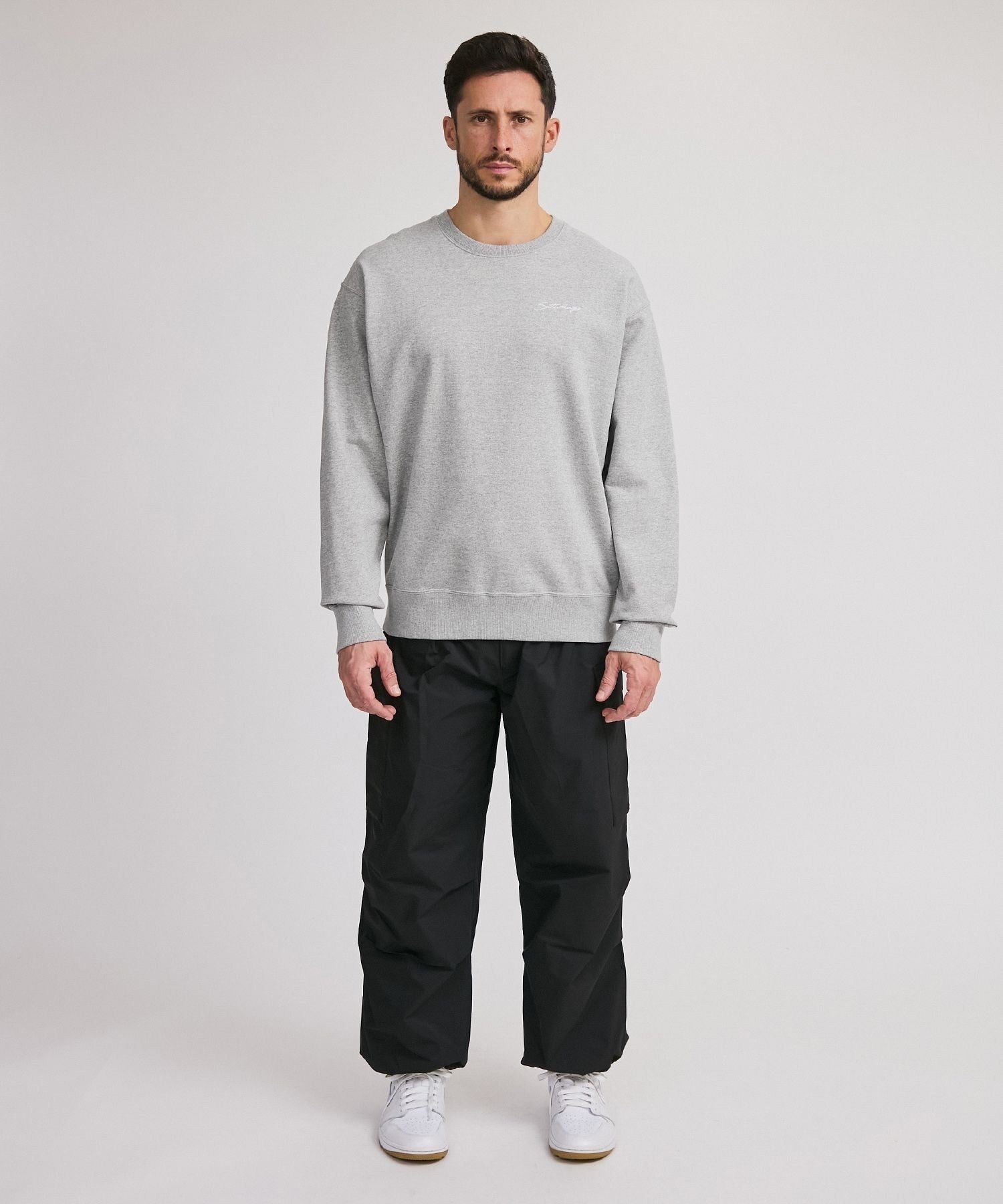 Bowery Script Emb Sweatshirt