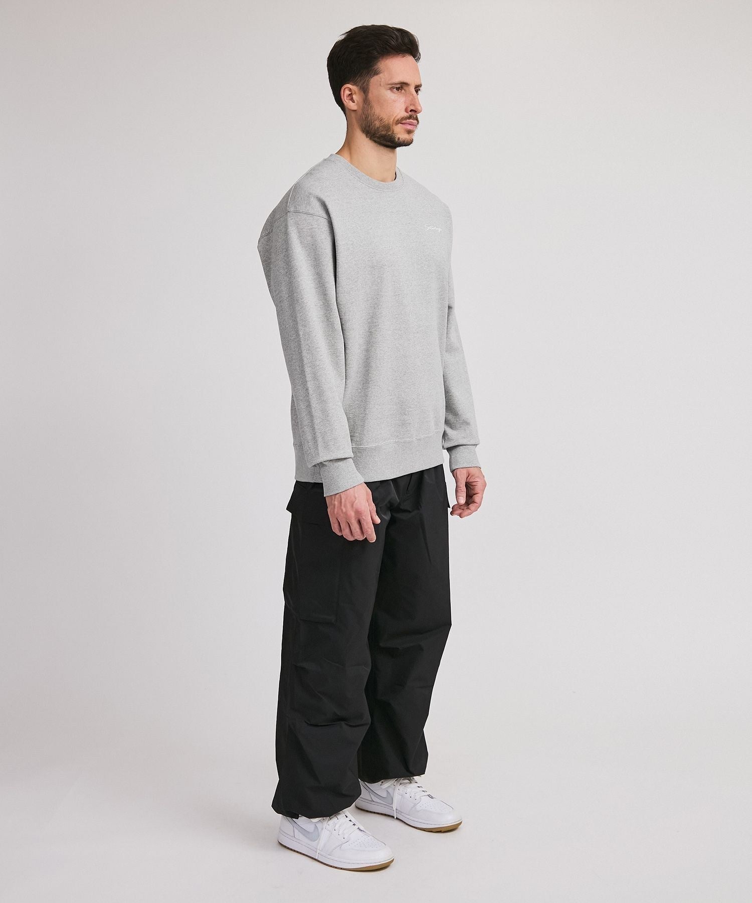 Bowery Script Emb Sweatshirt