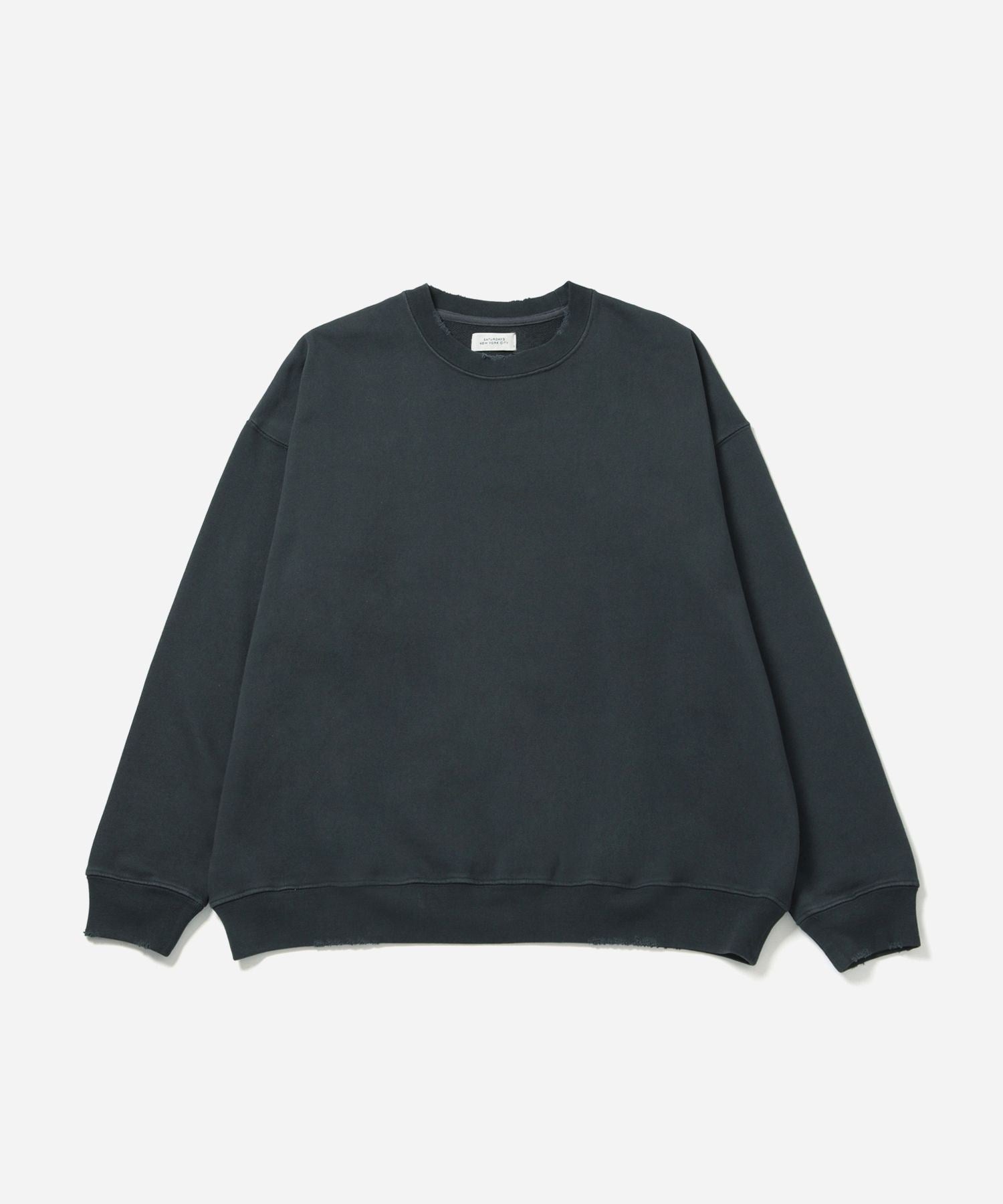 Bowery G-dyed Slash Sweatshirt | Saturdays NYC Japan Bowery G-dyed Slash Sweatshirt | Saturdays NYC Japan