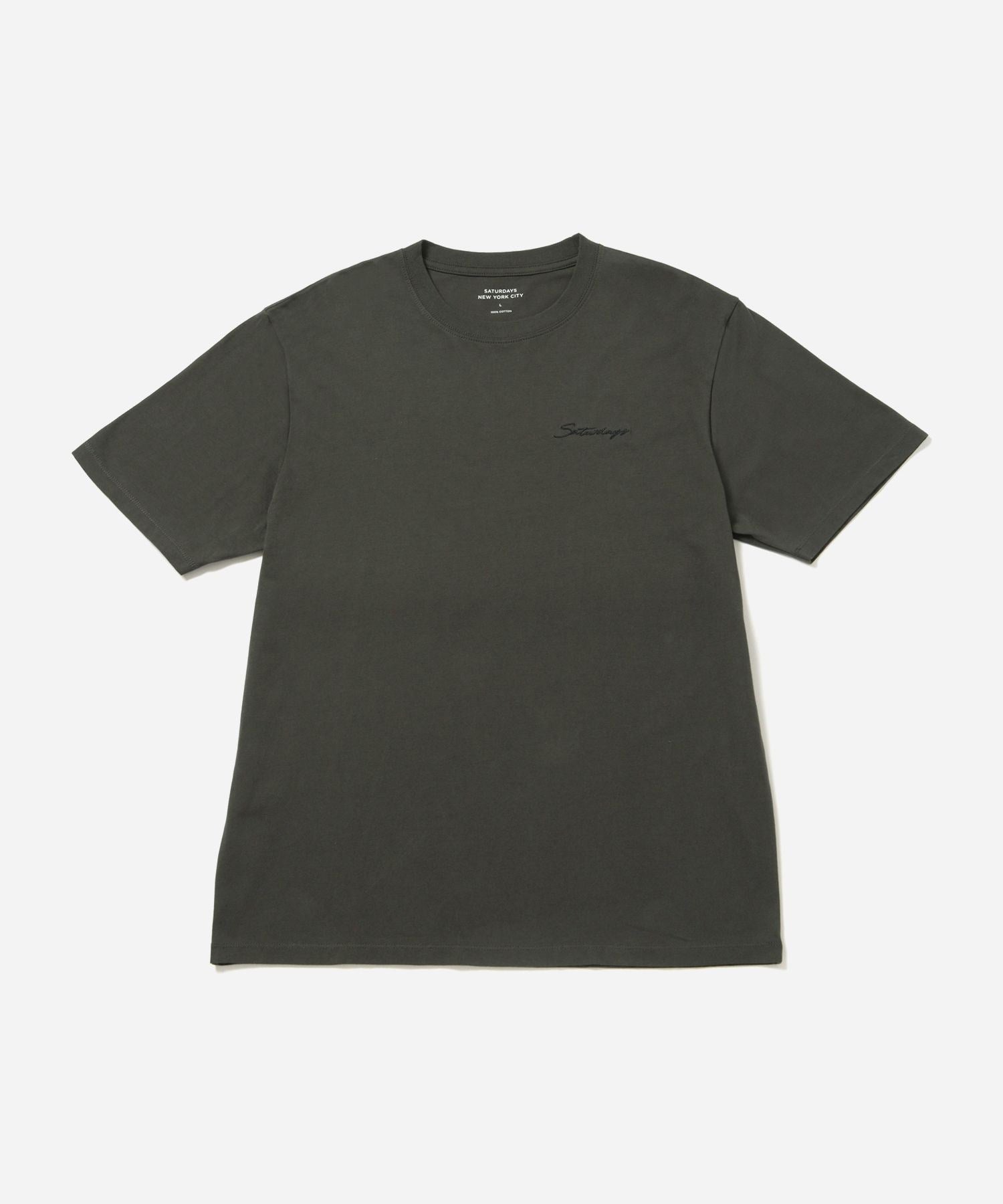 Script Emb SS Tee