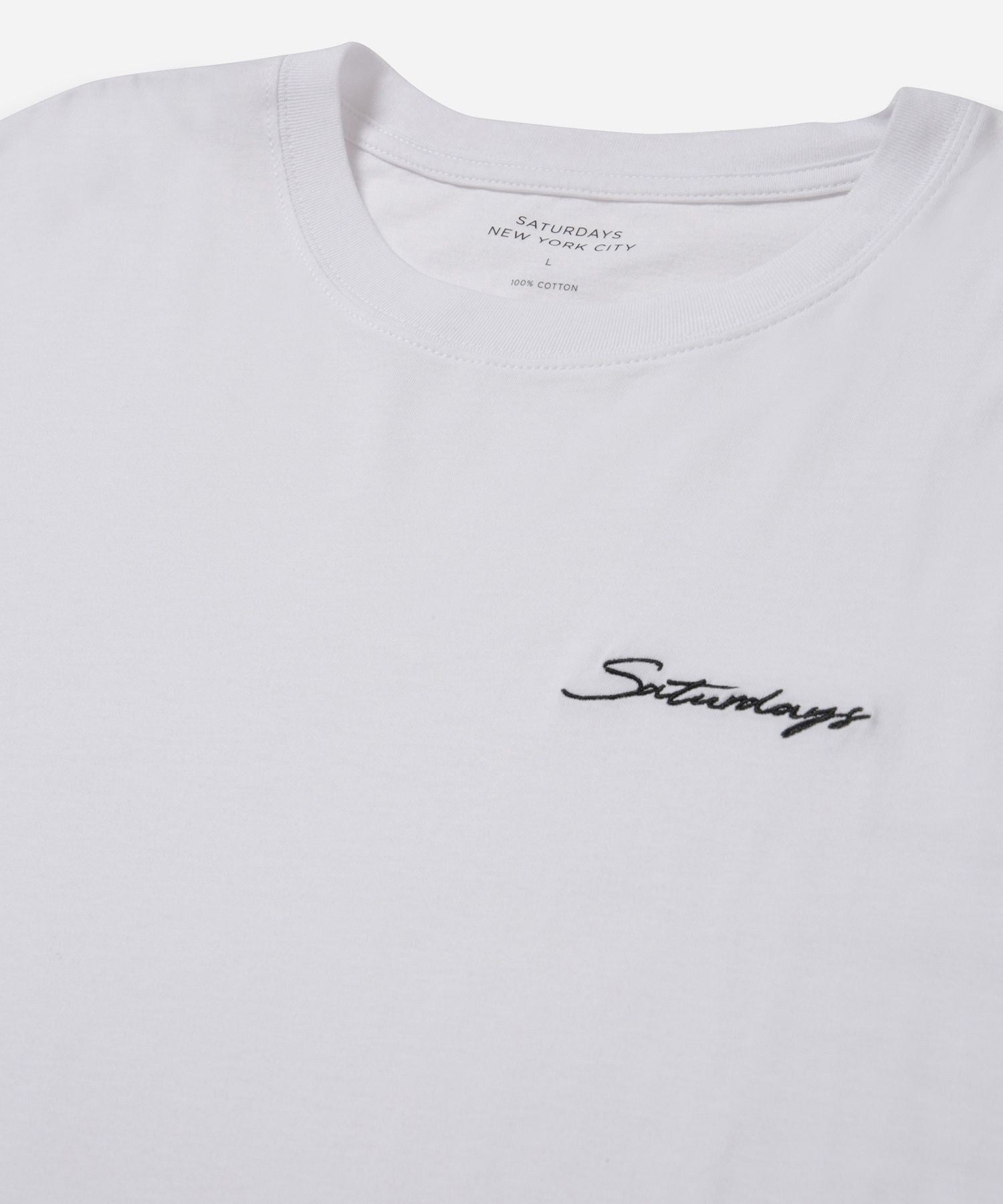 Script Emb SS Tee