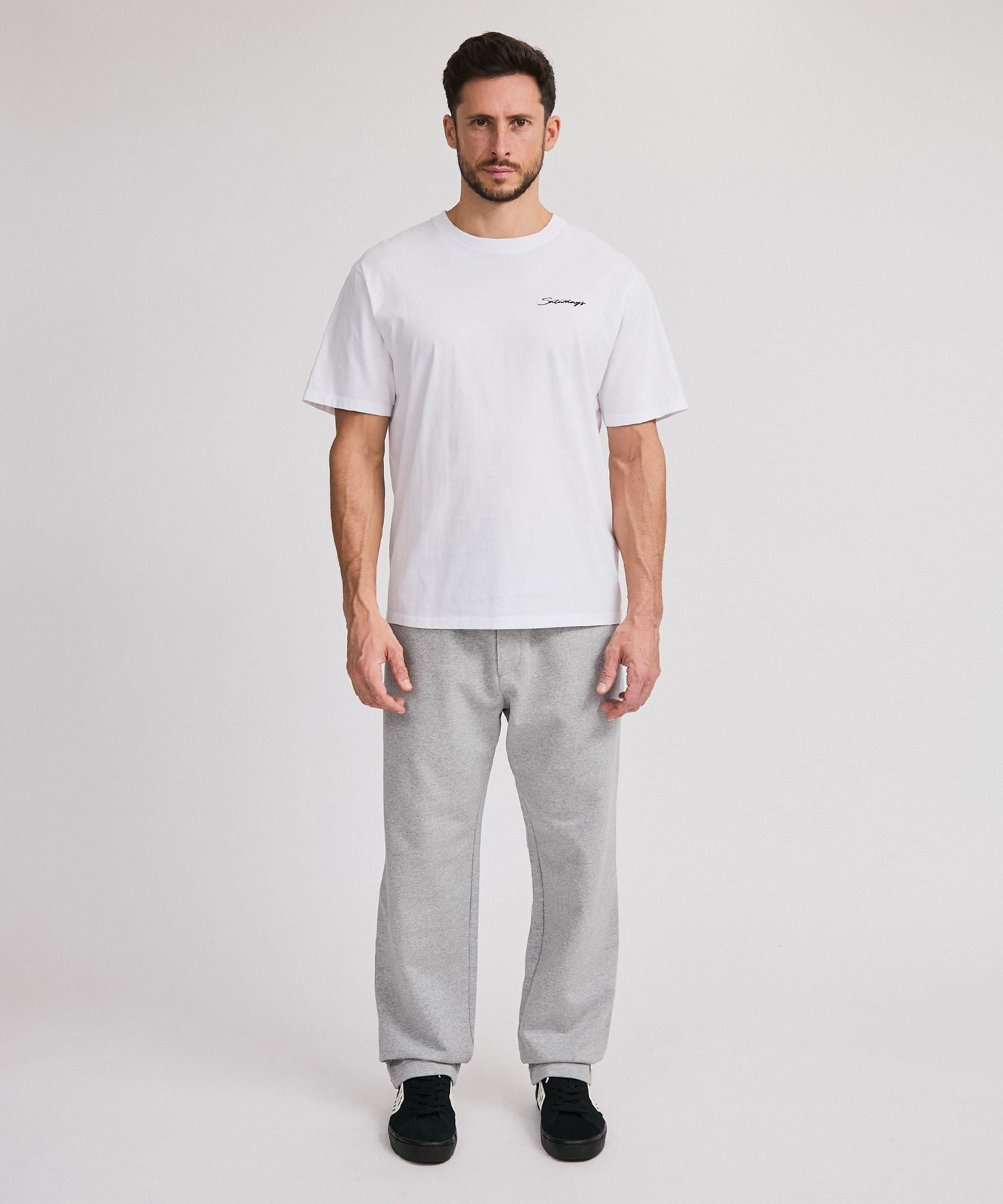 Script Emb SS Tee