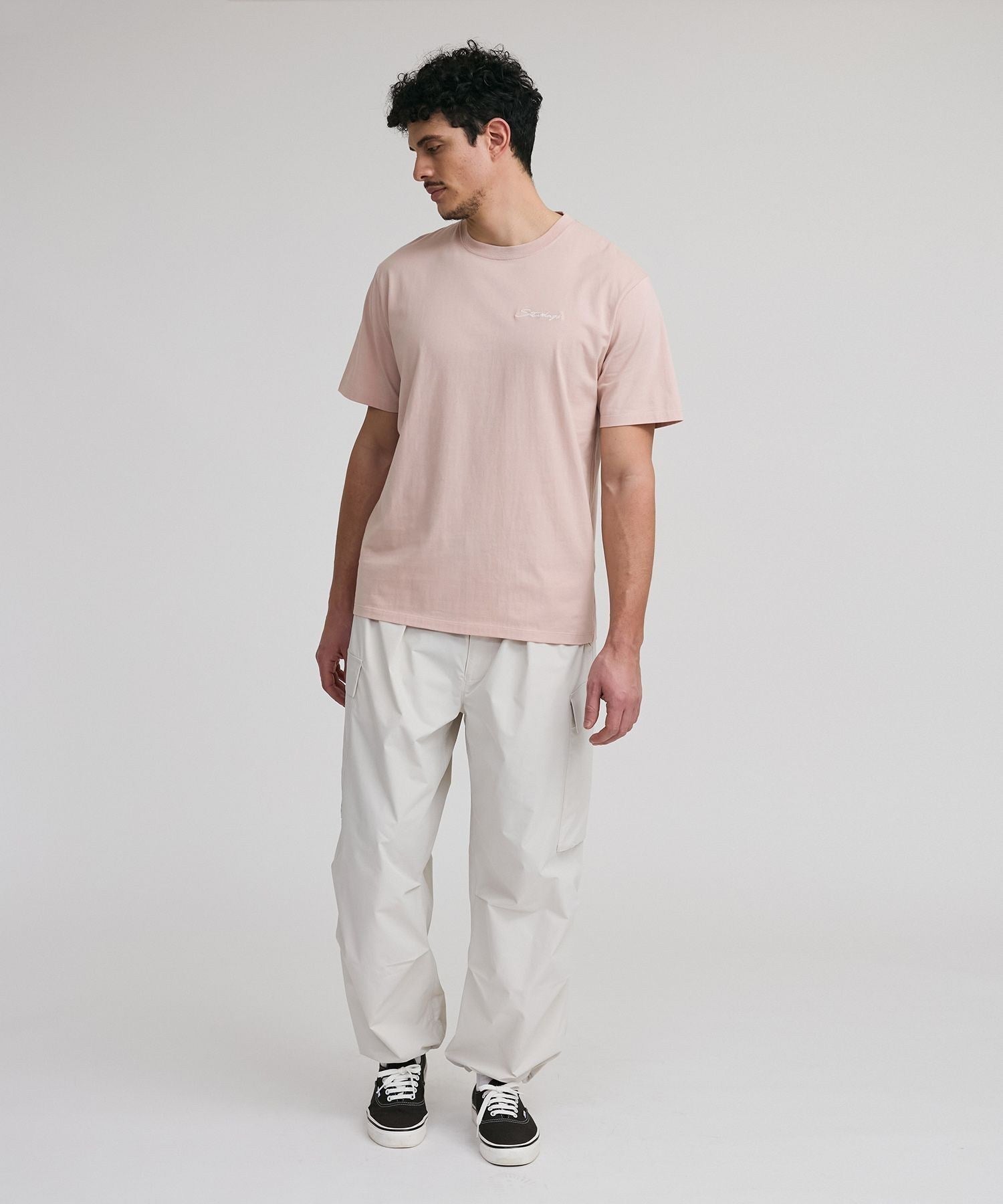 Script Emb SS Tee