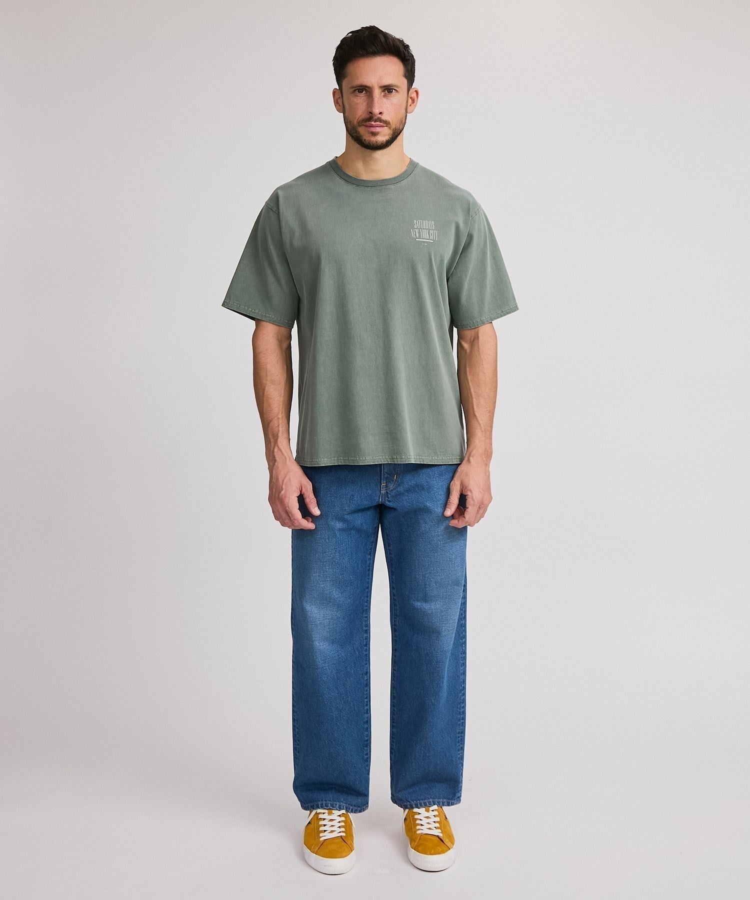 新作salsation Tシャツ With split M Light blue 6395702c-fd85-4a0f-8bd9-