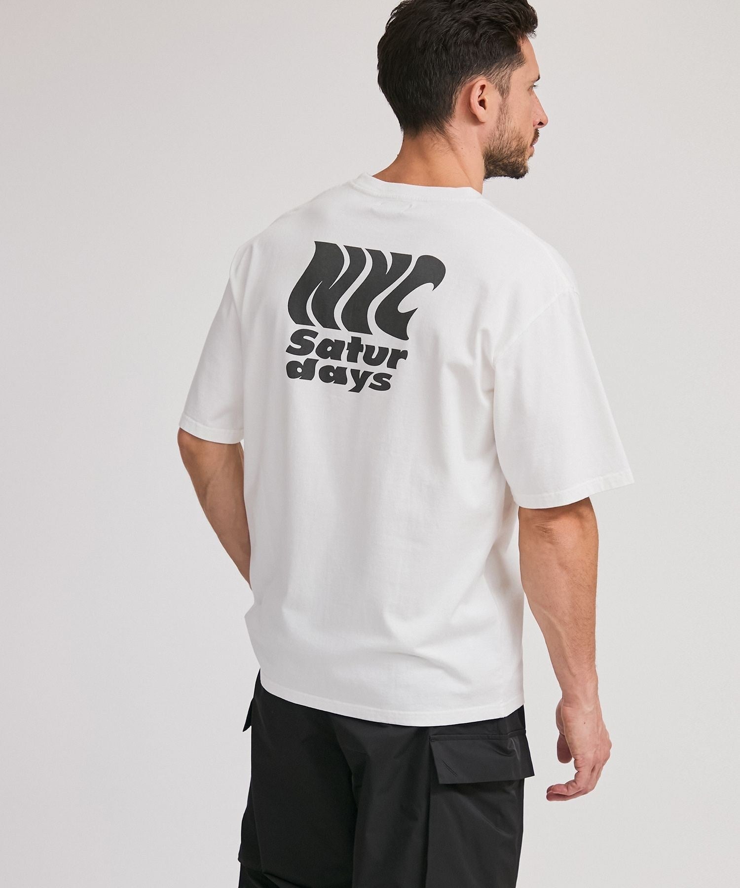 Wavy Saturdays SS Tee | Saturdays NYC Japan