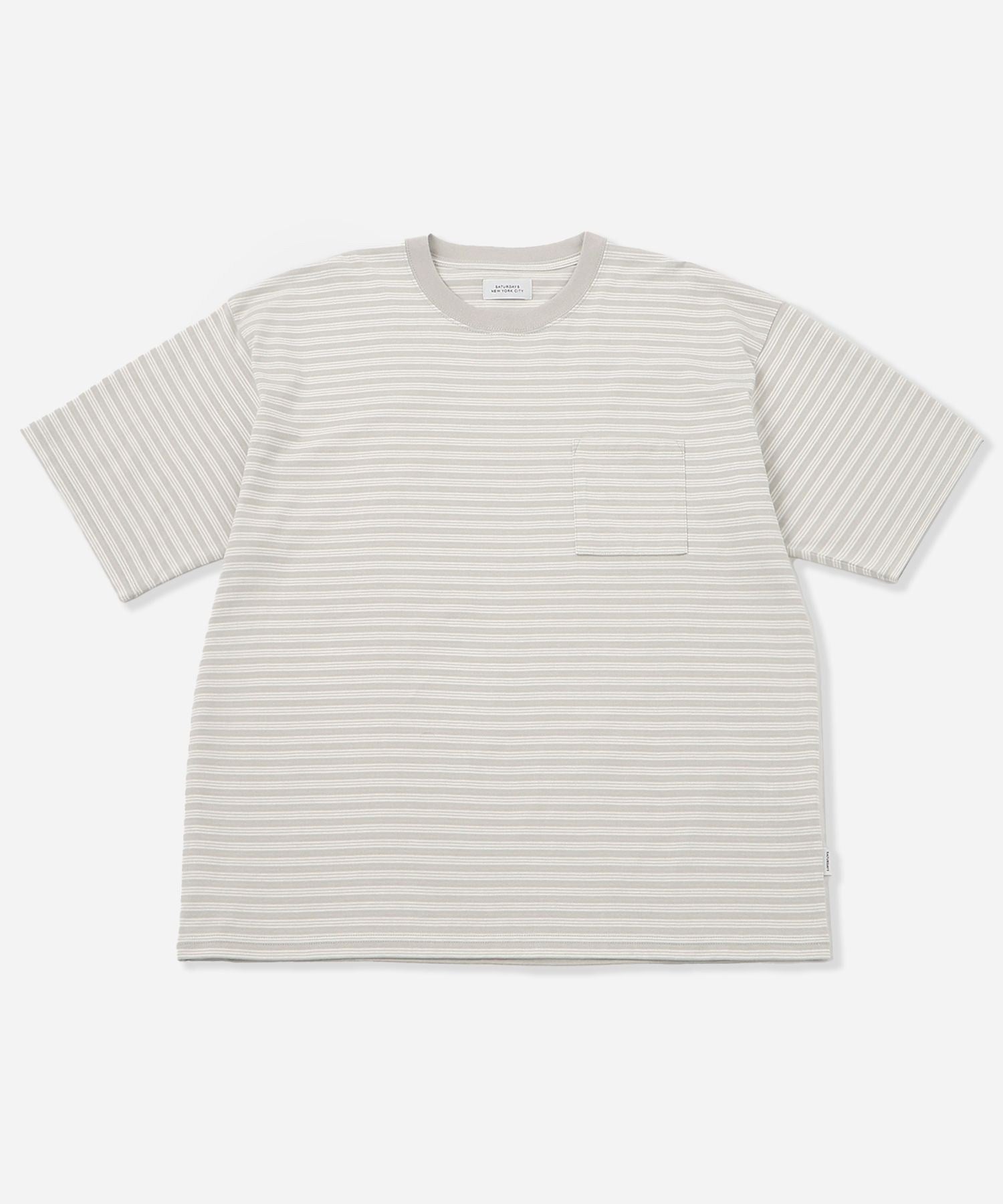 Multi Stripe Relax SS Tee