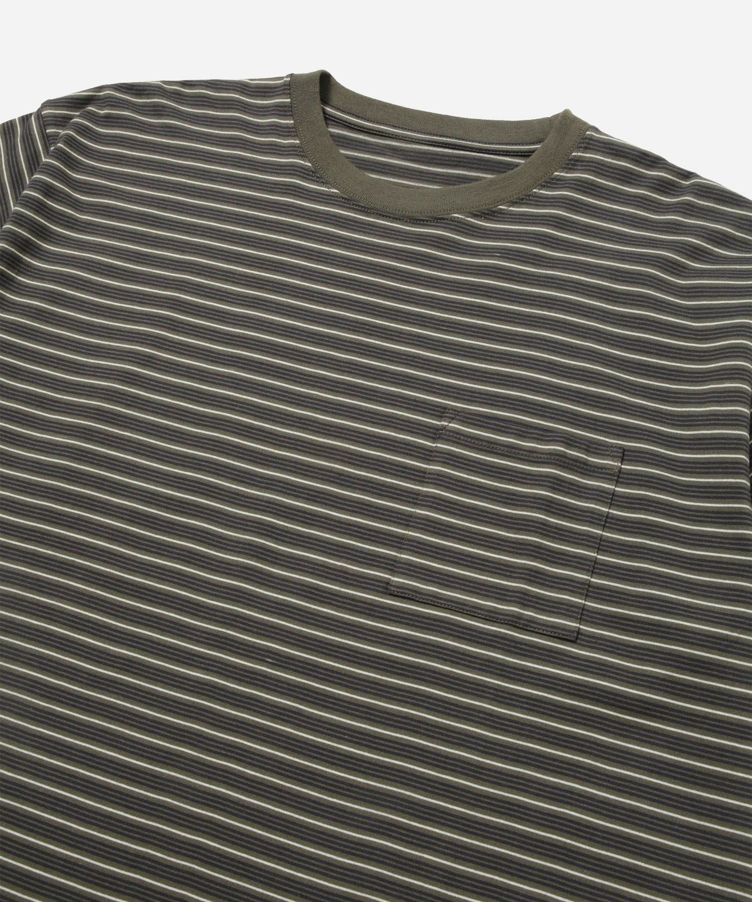 Multi Stripe Relax SS Tee