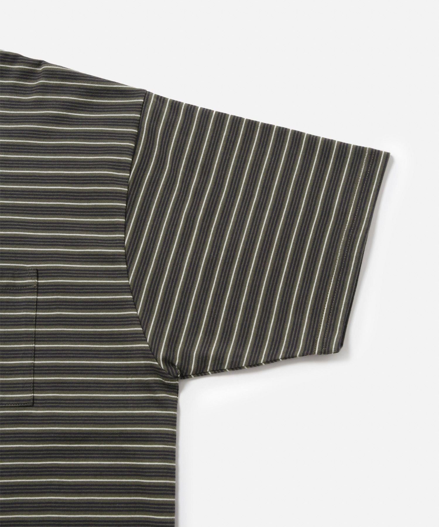 Multi Stripe Relax SS Tee