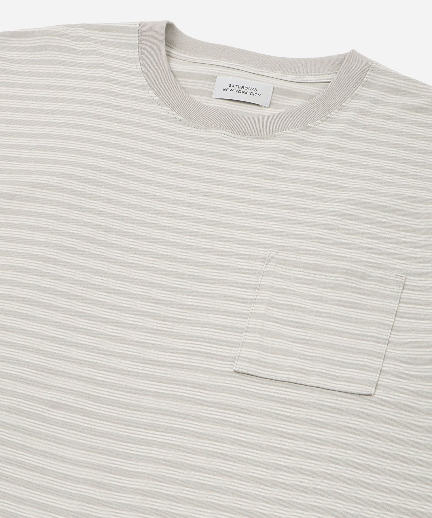 Multi Stripe Relax SS Tee