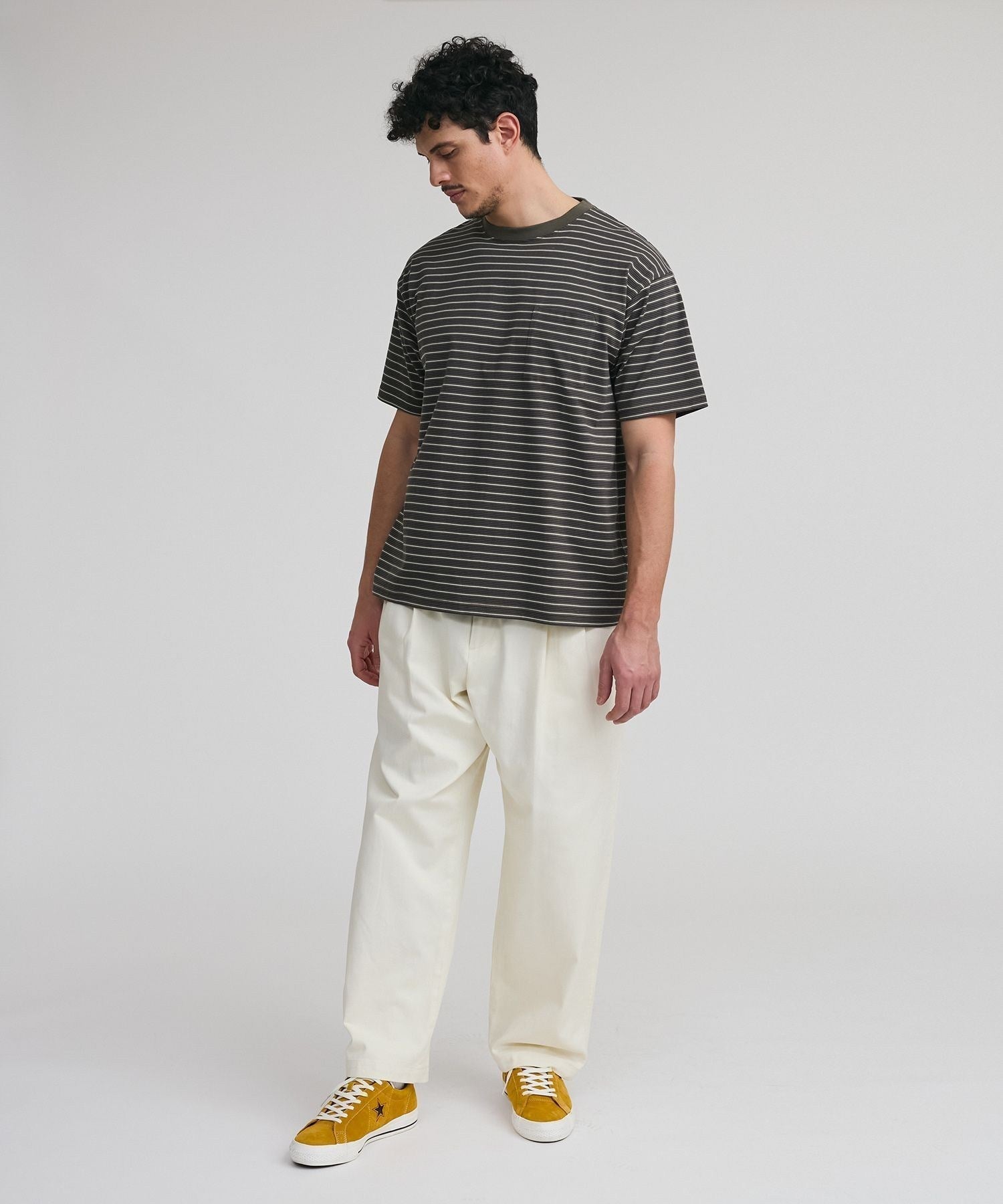 Multi Stripe Relax SS Tee